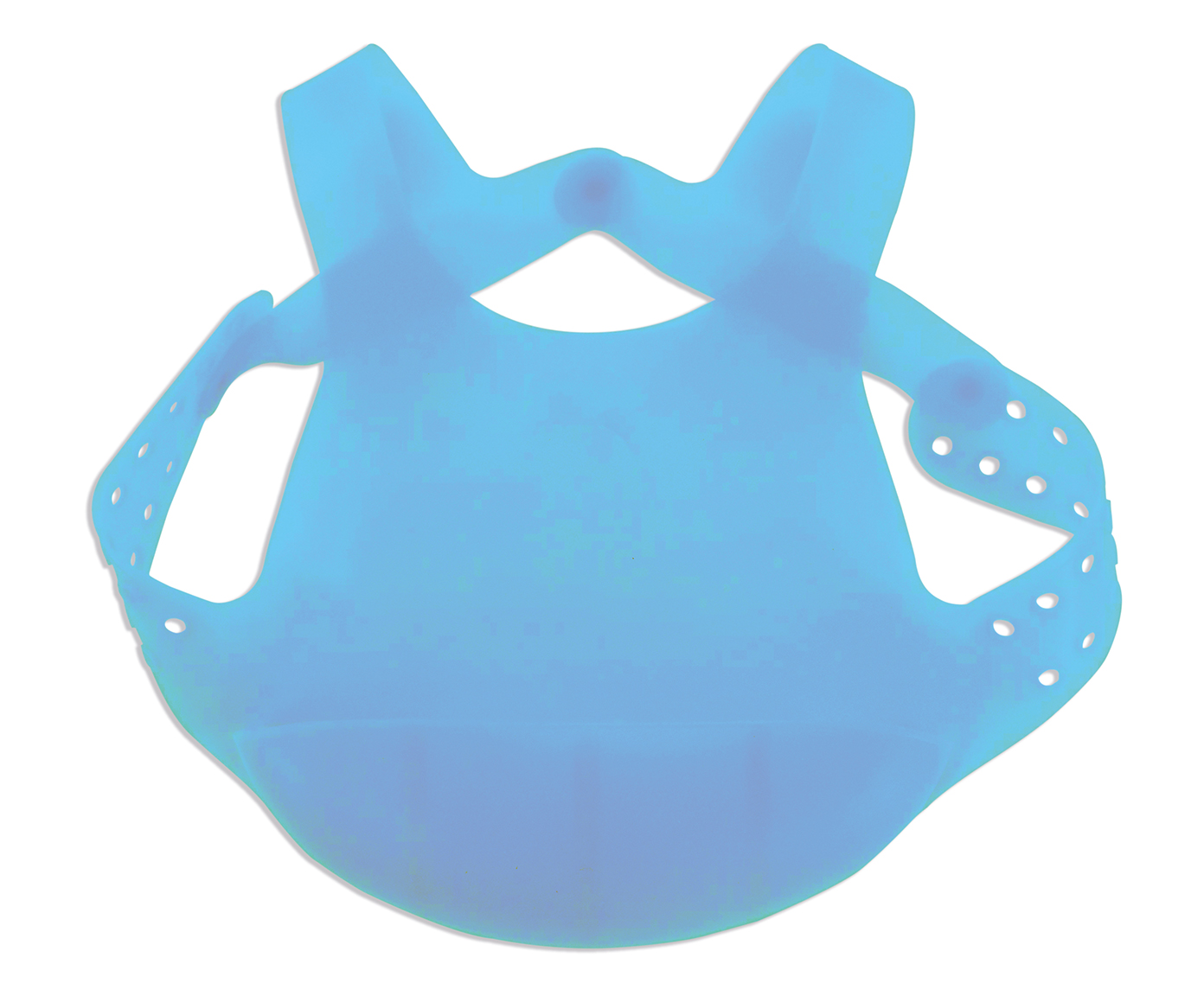 Babador de Silicone com Cinta Azul - image 0