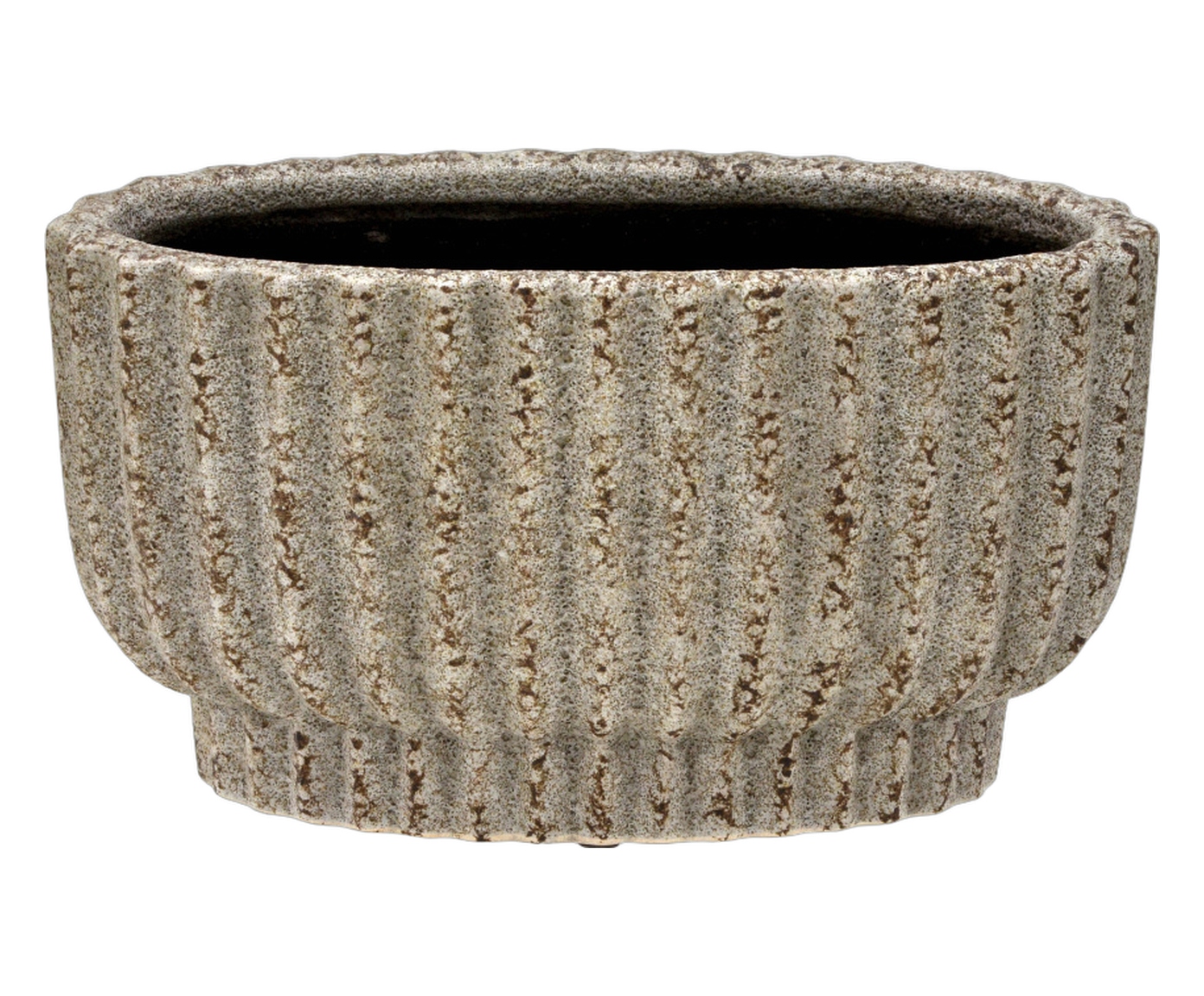 Cachepot Decorativo Plantis Cinza - image 0