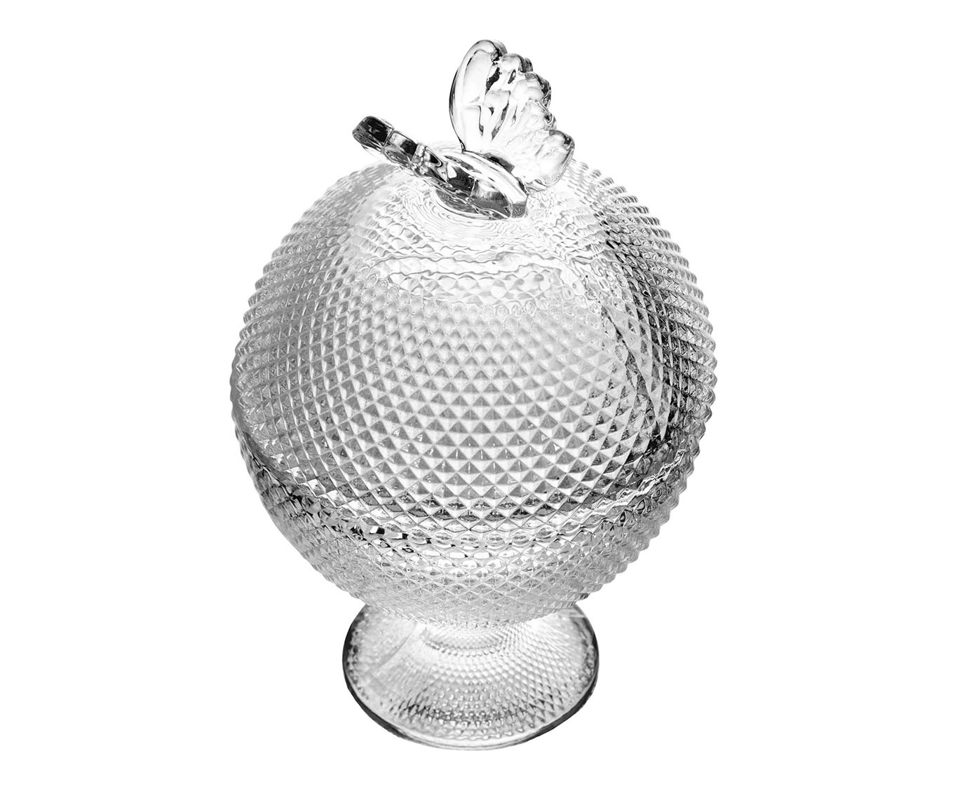 Potiche de Cristal com P&eacute; Butterfly - image 1