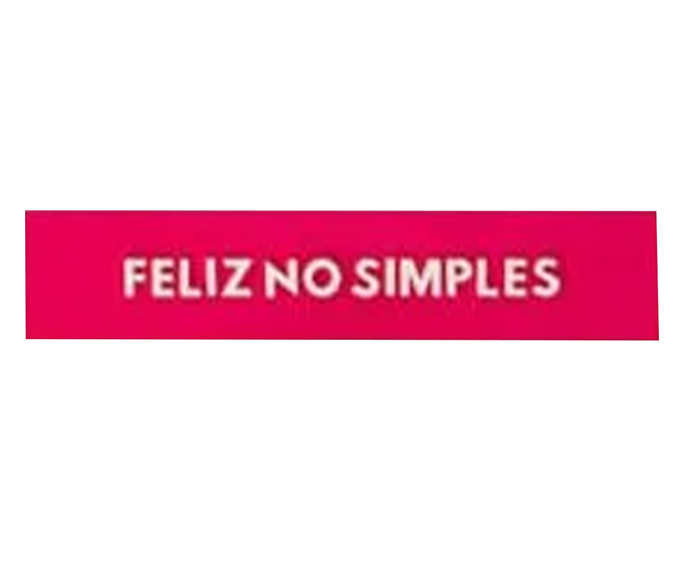 Placa Decorativa em Acr&iacute;lico "Feliz No Simples" - image 0