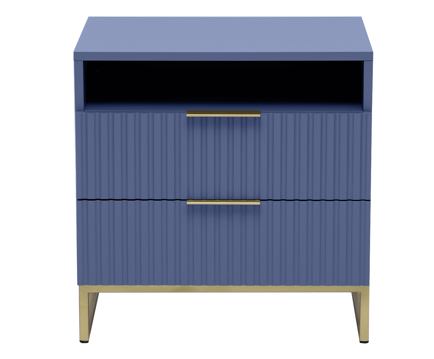 Mesa de Cabeceira Ondulada Azul - image 1