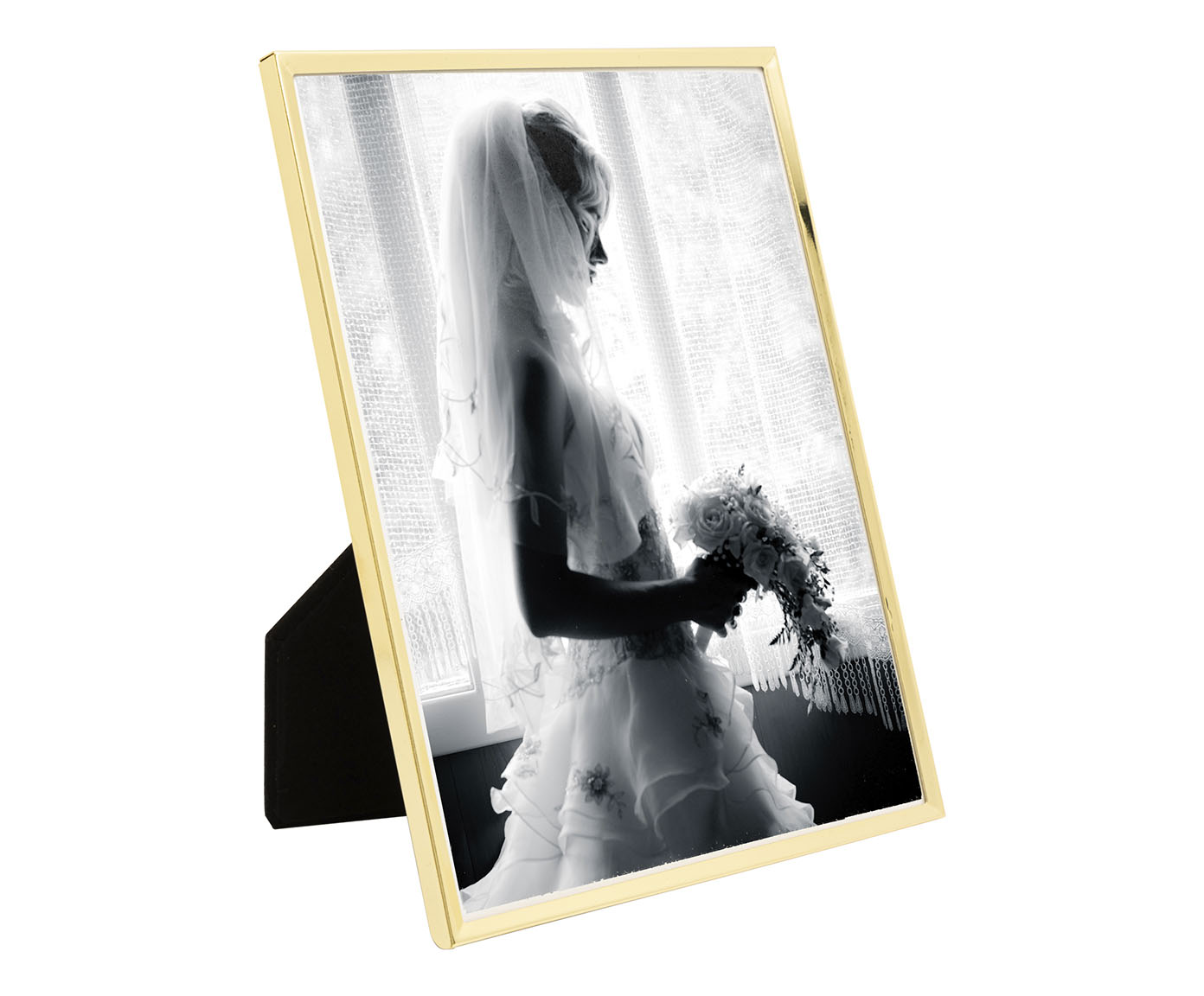 Porta-Retrato em Inox Classic Dourado - image 1