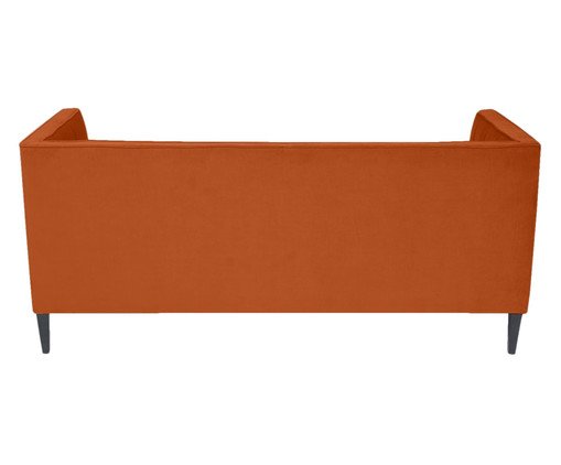Sof&aacute; Day Bed Bergamo em Veludo - Acobreado image number 13