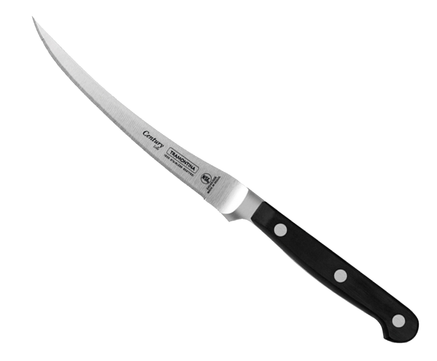Faca para Tomate em Inox Agile 5" - Preta - image 0