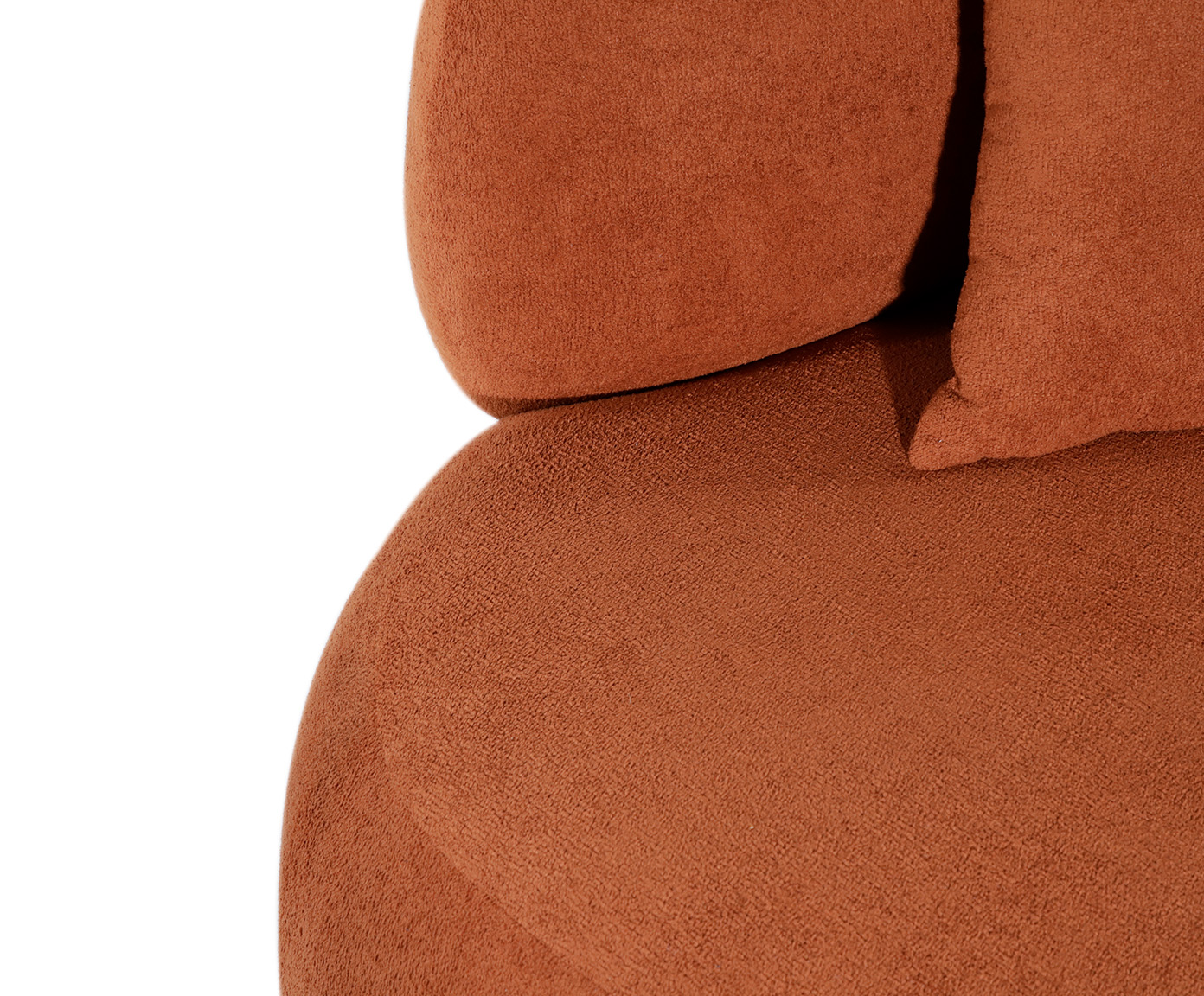 Sof&aacute; Liber Boucl&eacute; Terracota I image number 6