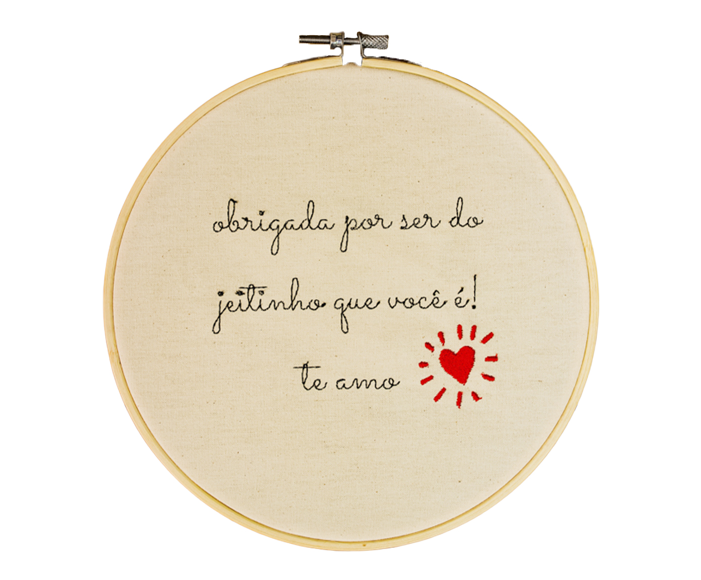 Bordado Decorativo "Jeitinho Que Voc&ecirc; &Eacute;!" - image 0