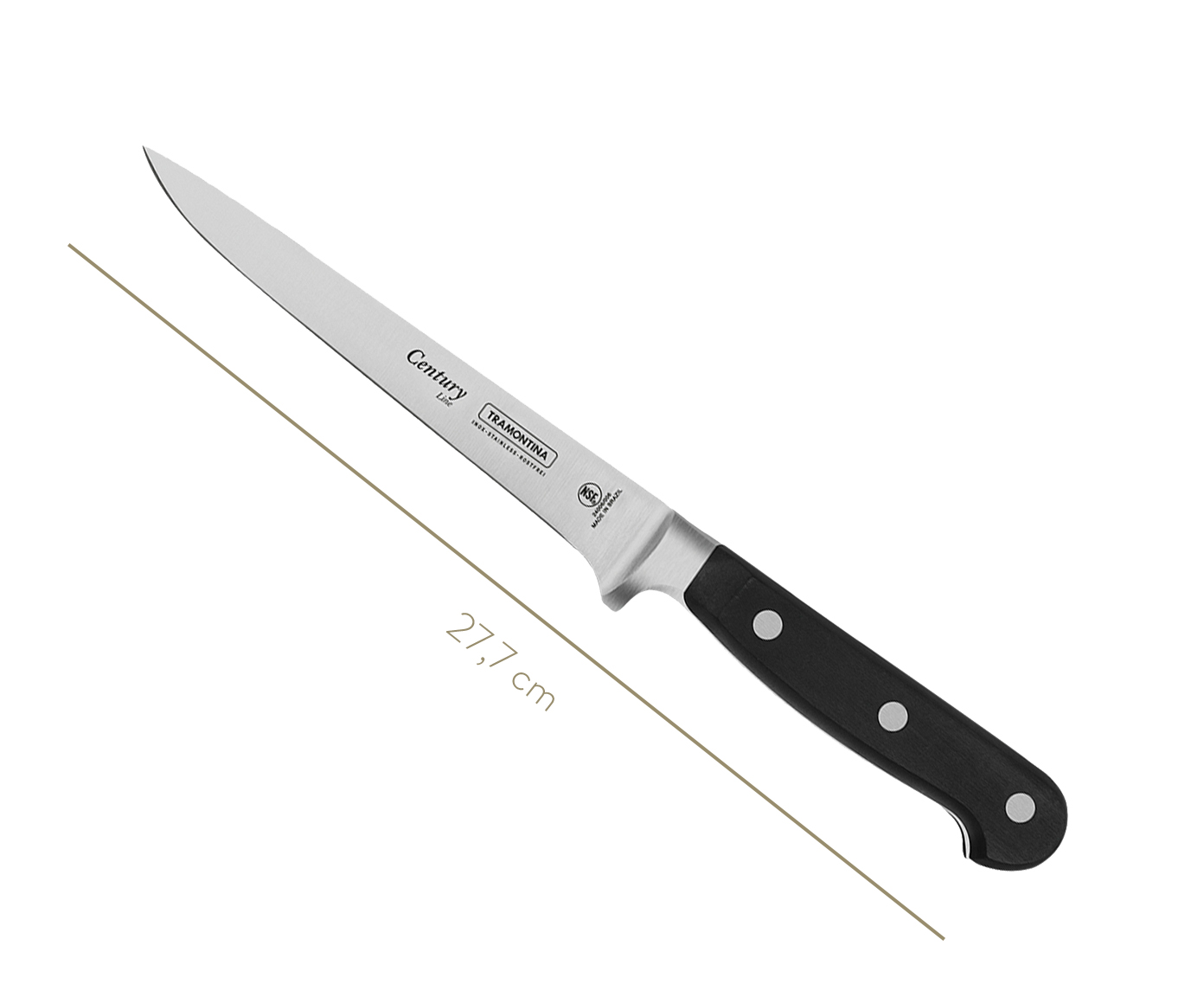 Faca para Desossar em Inox Agile 6" - Preta image number 3