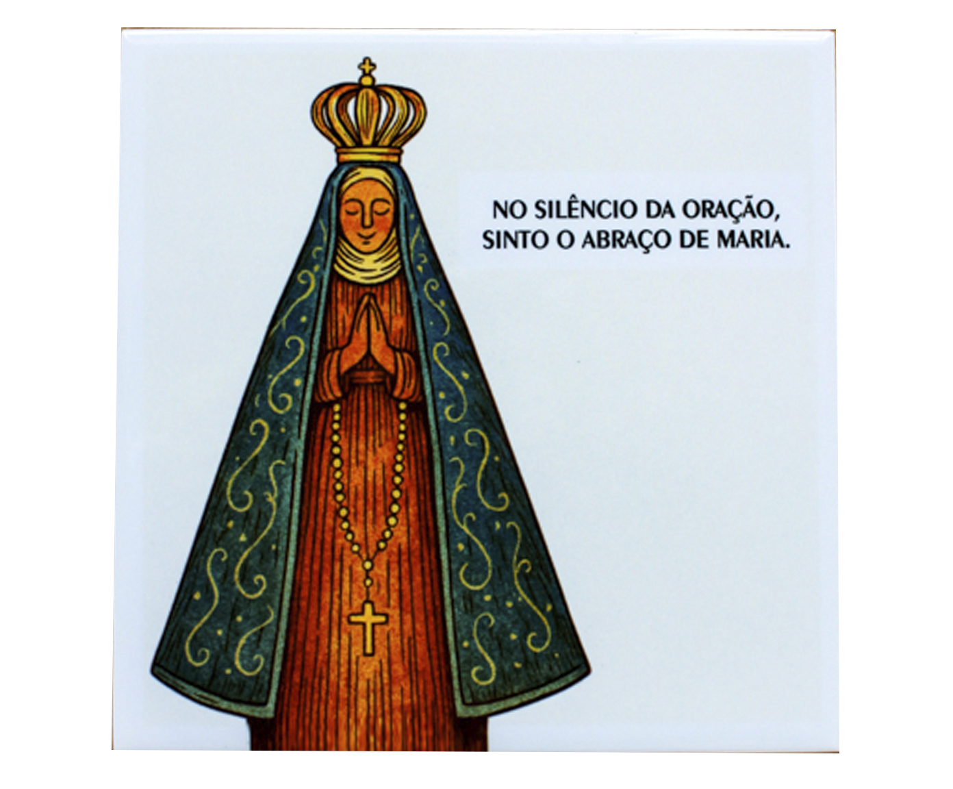 Azulejo Decorativo "Nossa Senhora Aparecida" - image 0