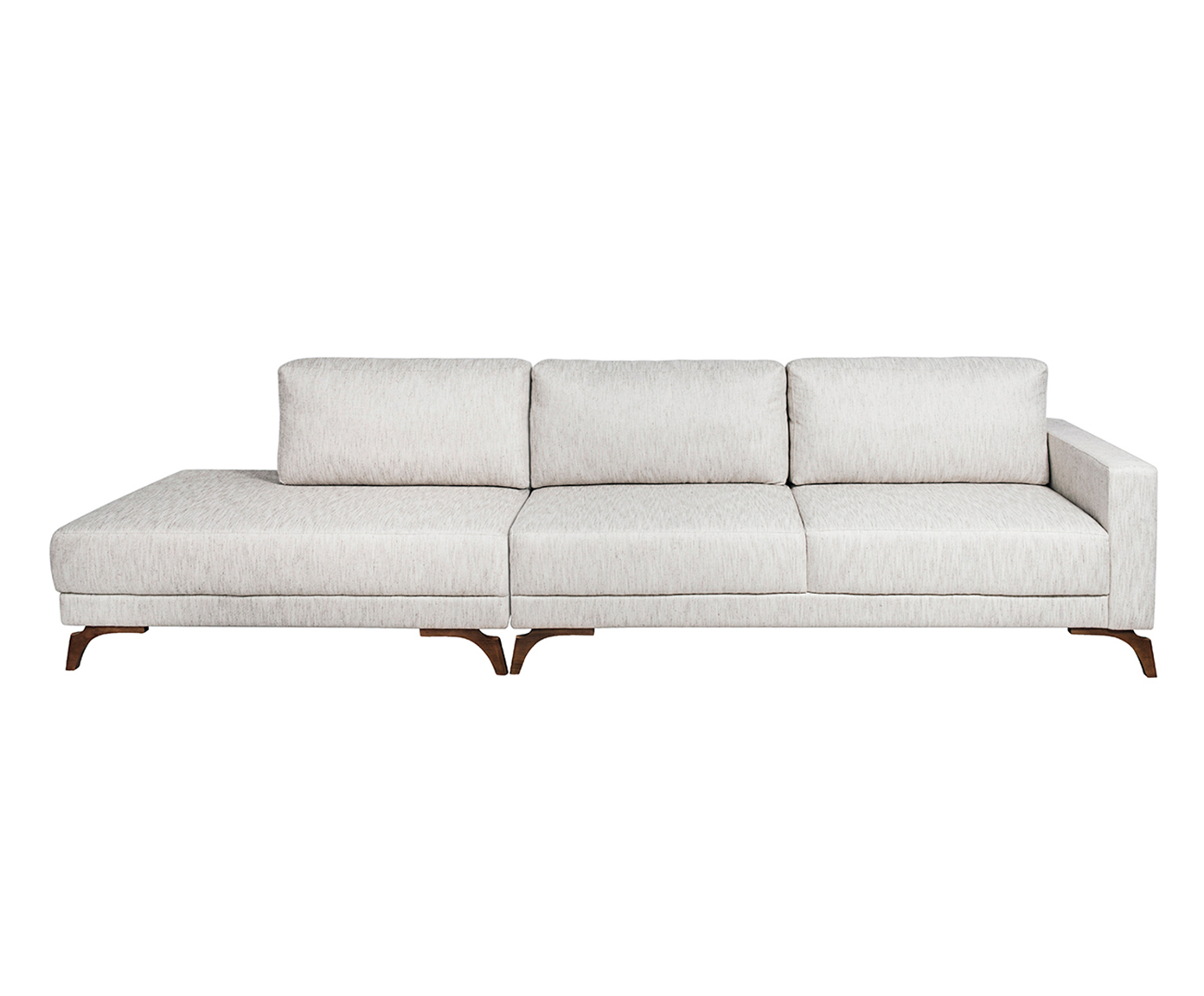 Sof&aacute; Chaise Esquerdo Henry Bege - image 0