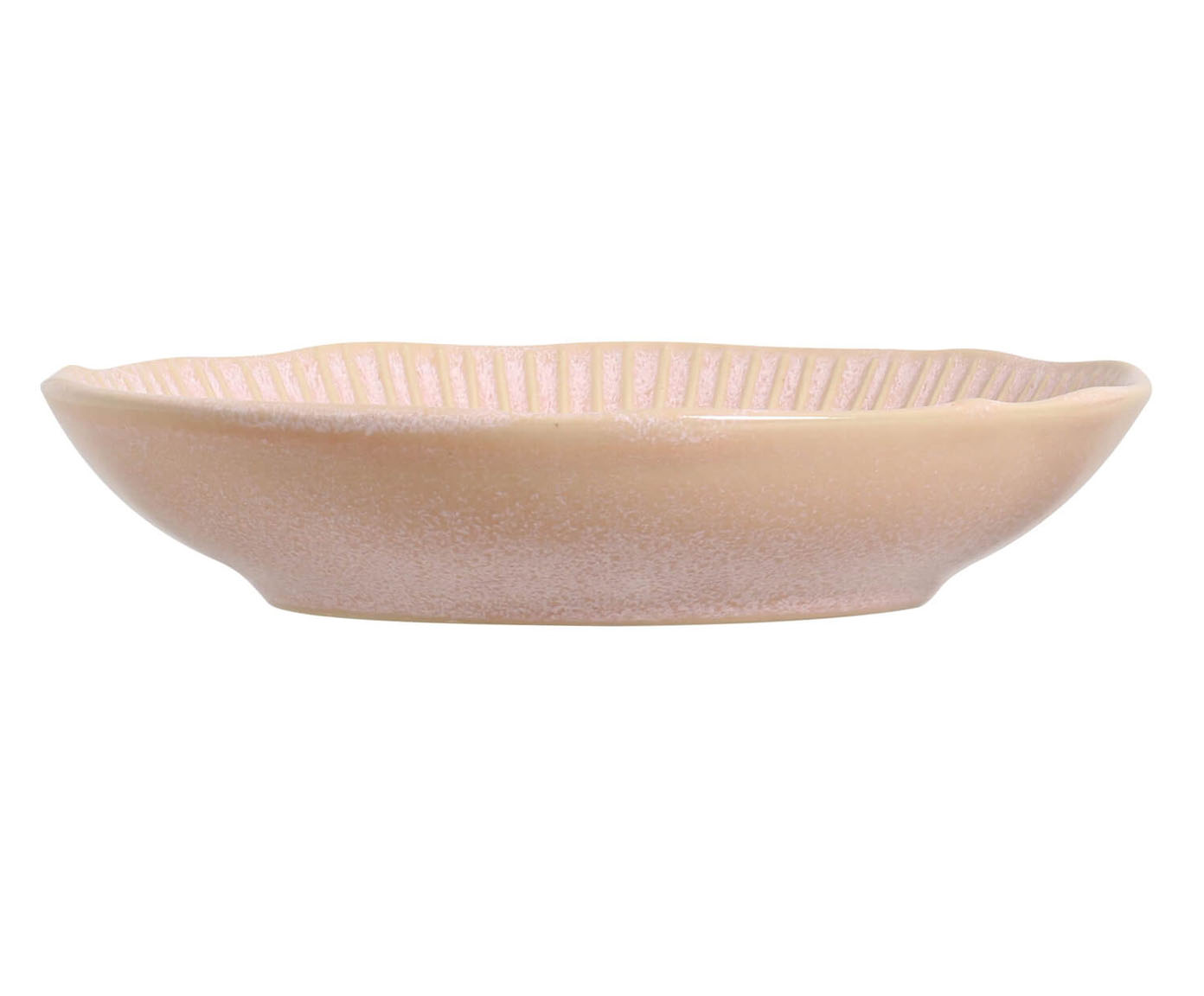 Jogo de Pratos Fundo Linhas Litchi Rosa image number 2