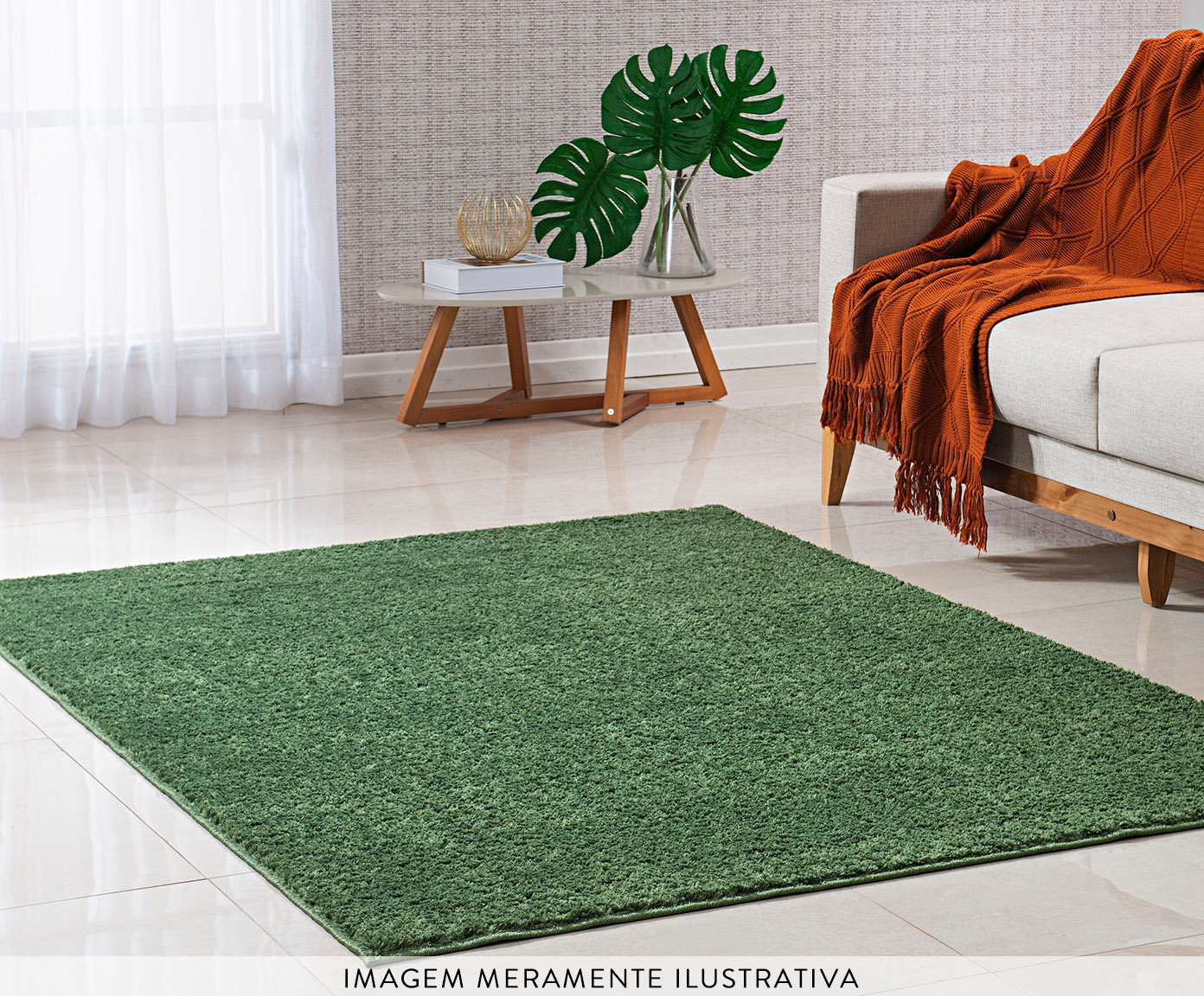 Tapete Classic Verde Musgo - image 1