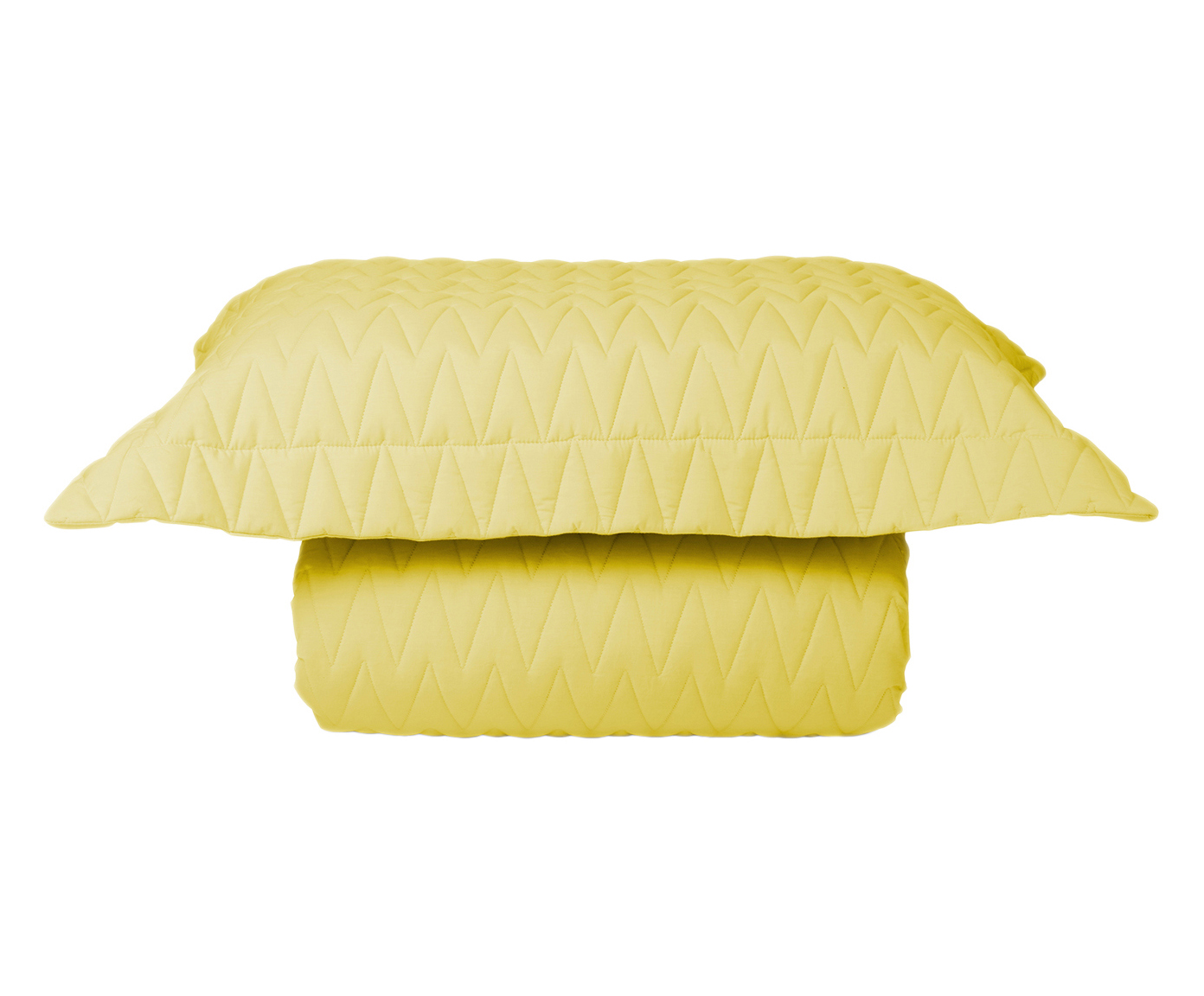 Jogo de Cobre-Leito Zig Amarelo 200 Fios image number 0