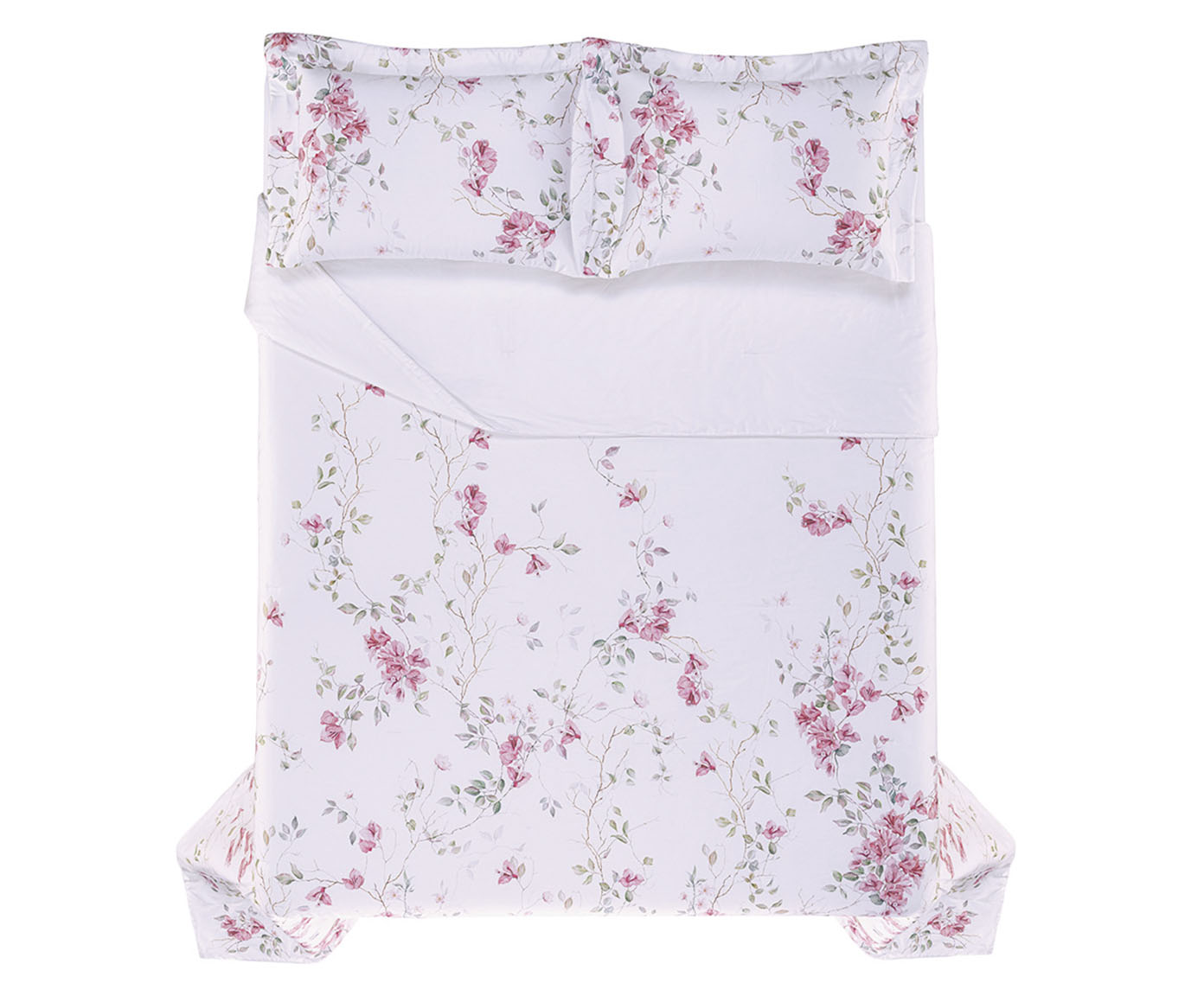 Jogo de Cobre-Leito Estampado Venere 300 Fios - image 1