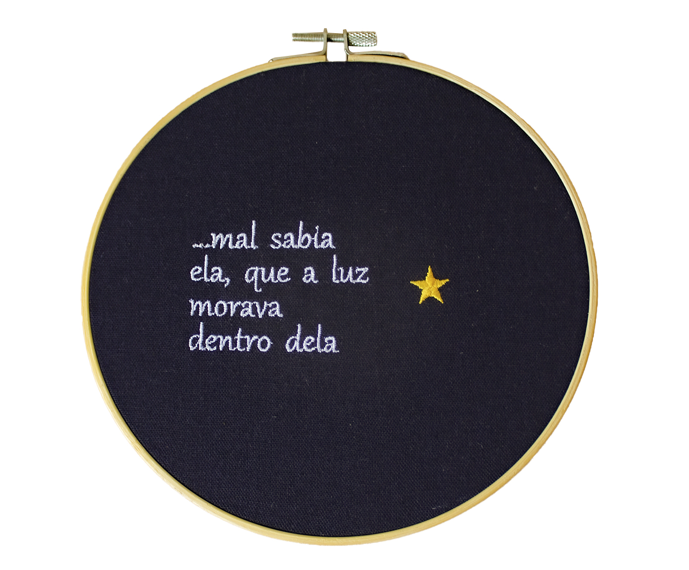 Bordado Decorativo "Luz de Dentro" - image 0