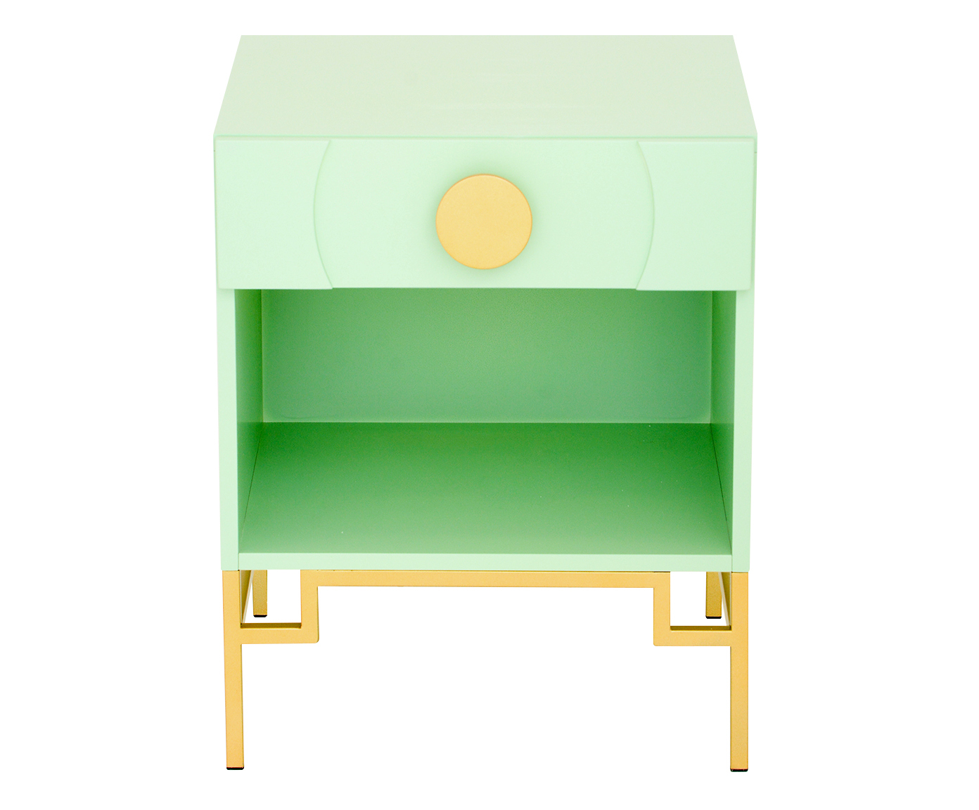 Mesa de Cabeceira Cerchio D'Oro com Nicho - Mint - image 0