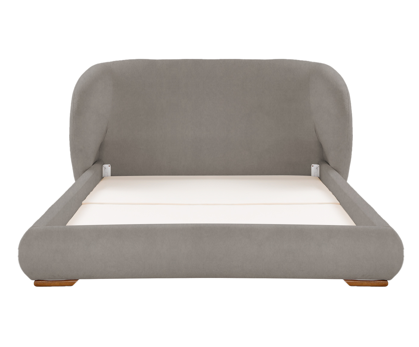 Cama Lumie Veludo Soft Cinza - image 1