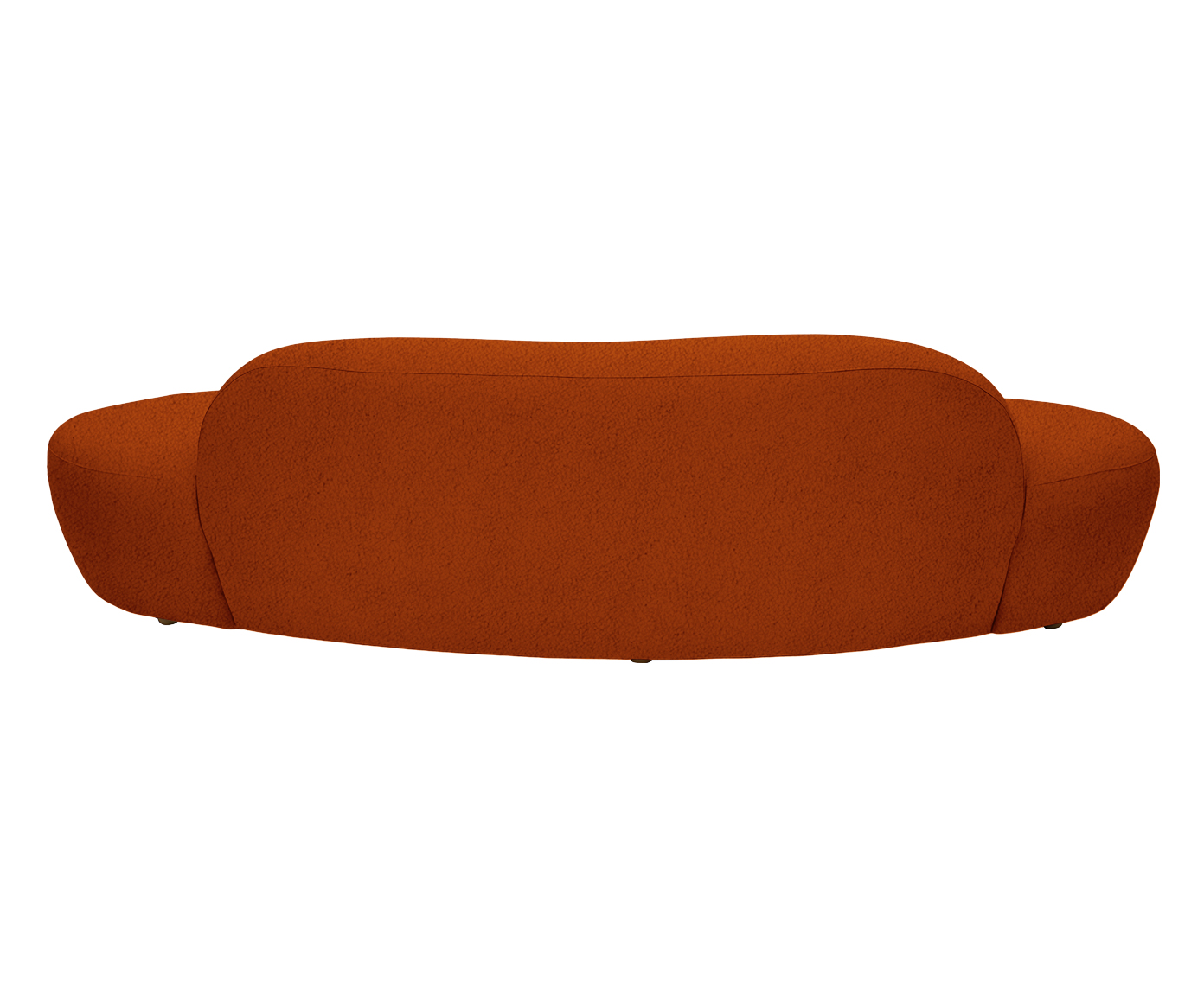 Sof&aacute; Petra em Boucle Soft Terracota  III image number 3