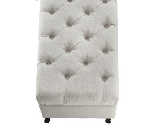 Recamier Ba&uacute; Monsieur Mini - Cinza Claro image number 3