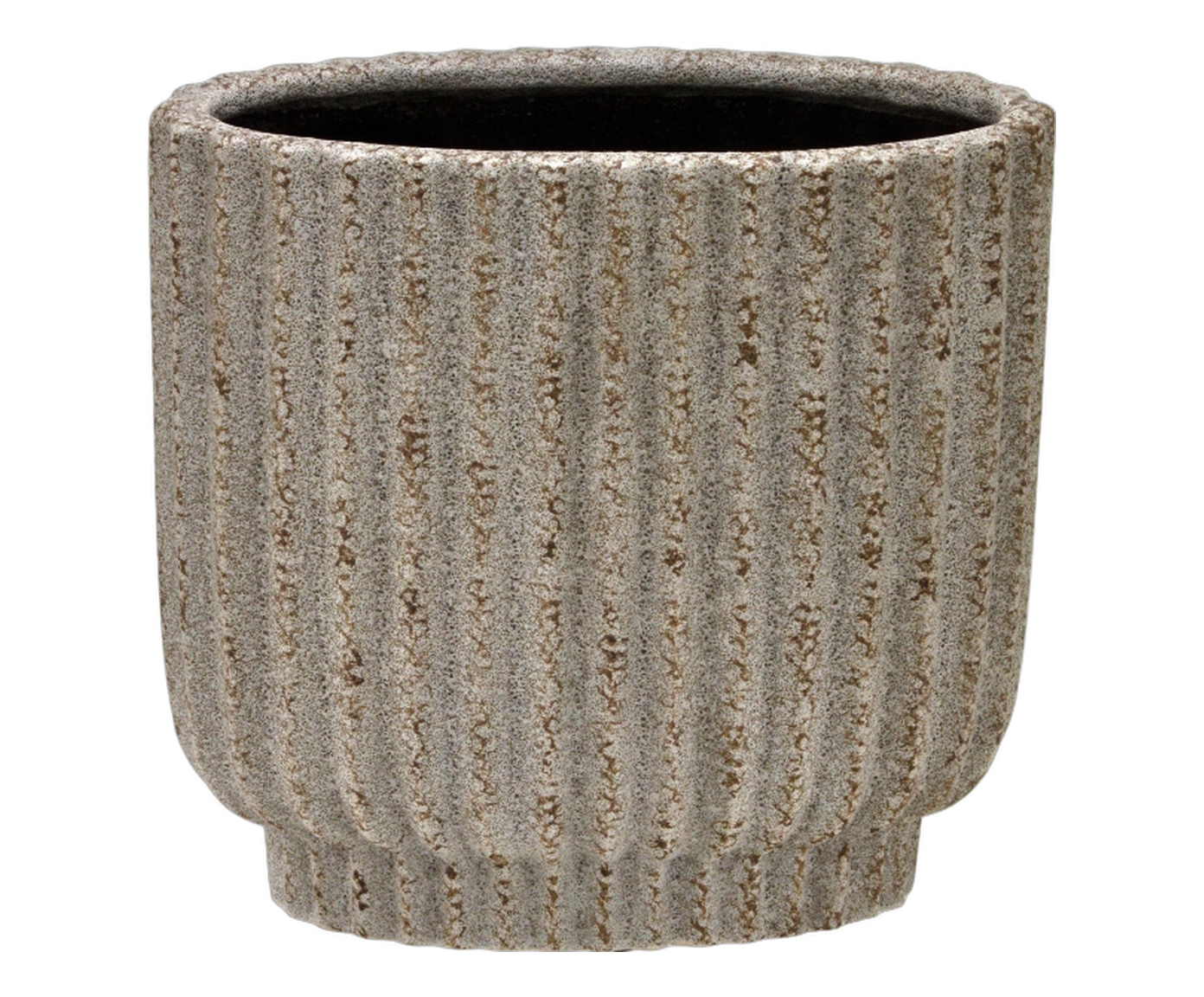 Cachepot Decorativo Viridi Cinza - image 0