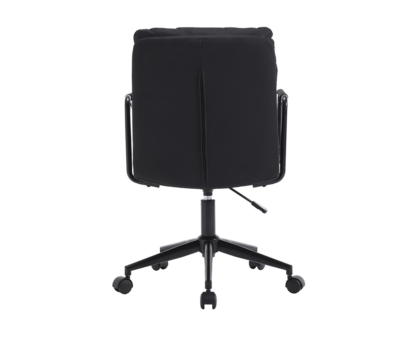 Cadeira Office Arizona Aveludado Preto image number 4