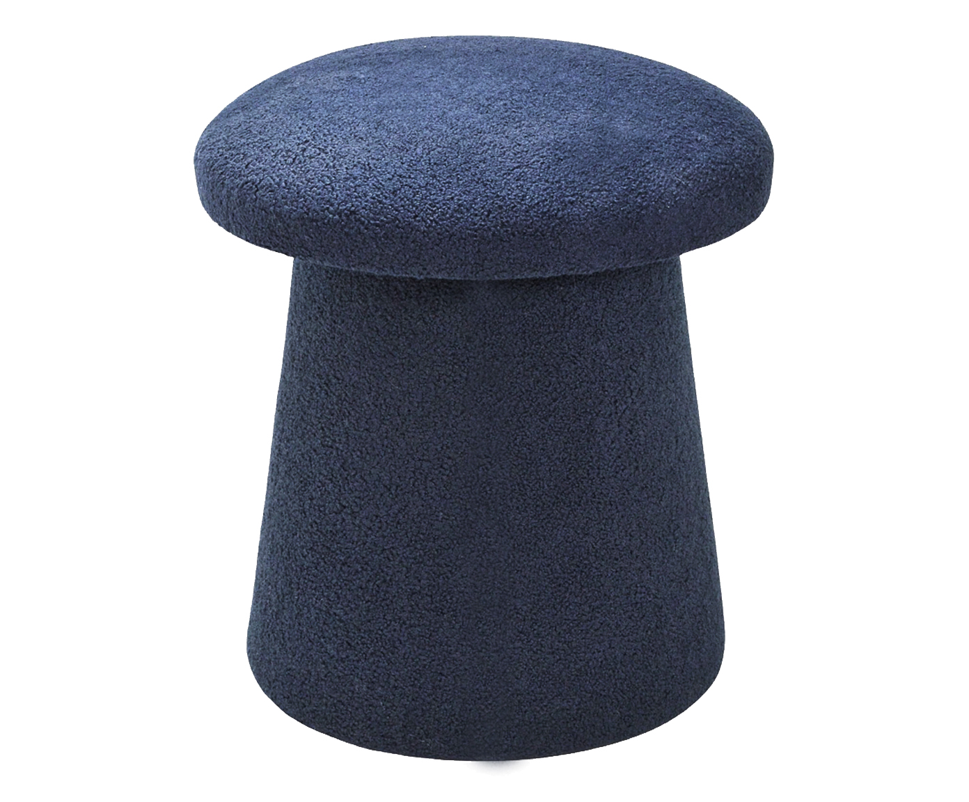 Banco em Boucl&ecirc; Mushroom - Azul - image 0