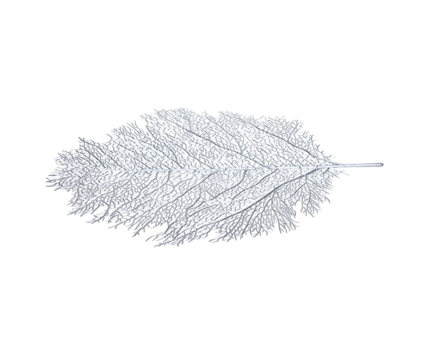 Lugar Americano Leaf Prata - image 1