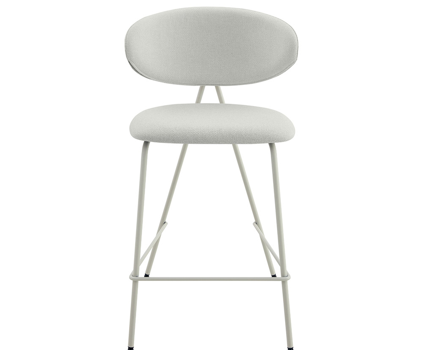 Banqueta Pilar Tecido Off White Base Off White image number 2
