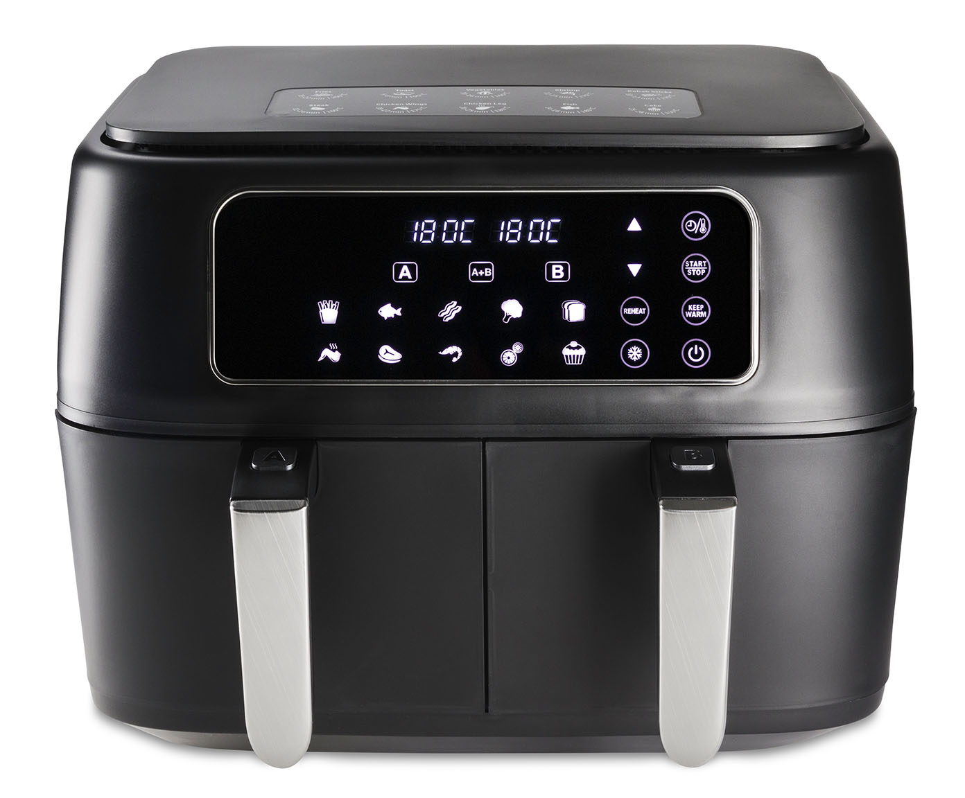 Air Fryer com Duas Cestas Hamilton Beach Preta image number 7