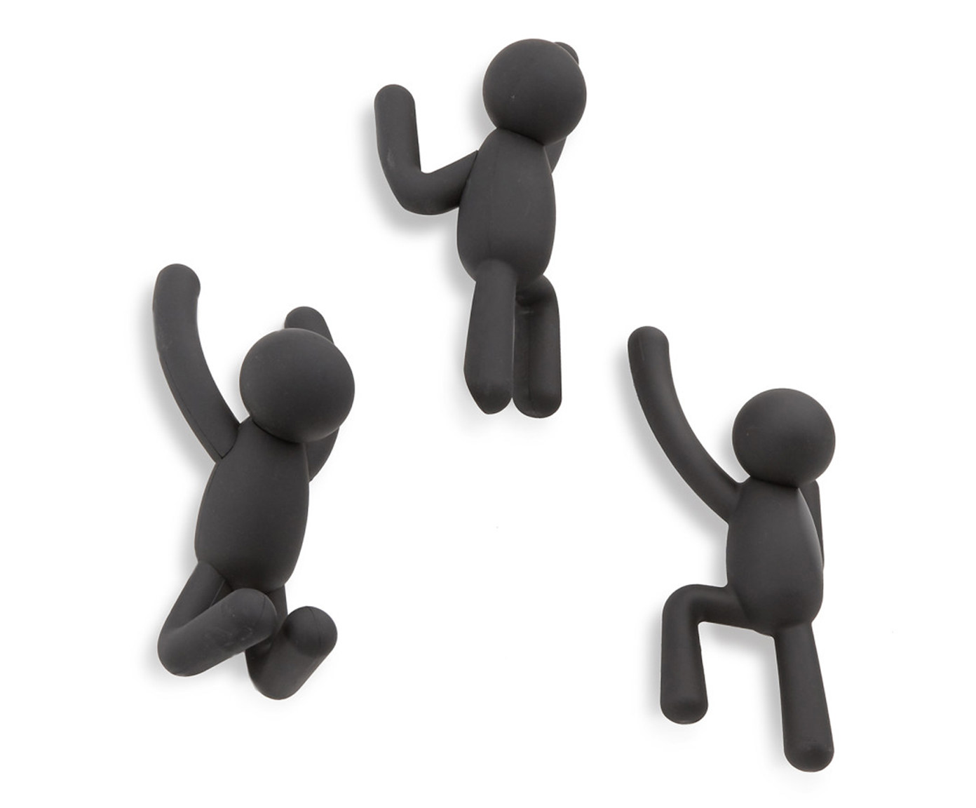 Jogo de Parede Cabideiro Buddy - Preto - image 1