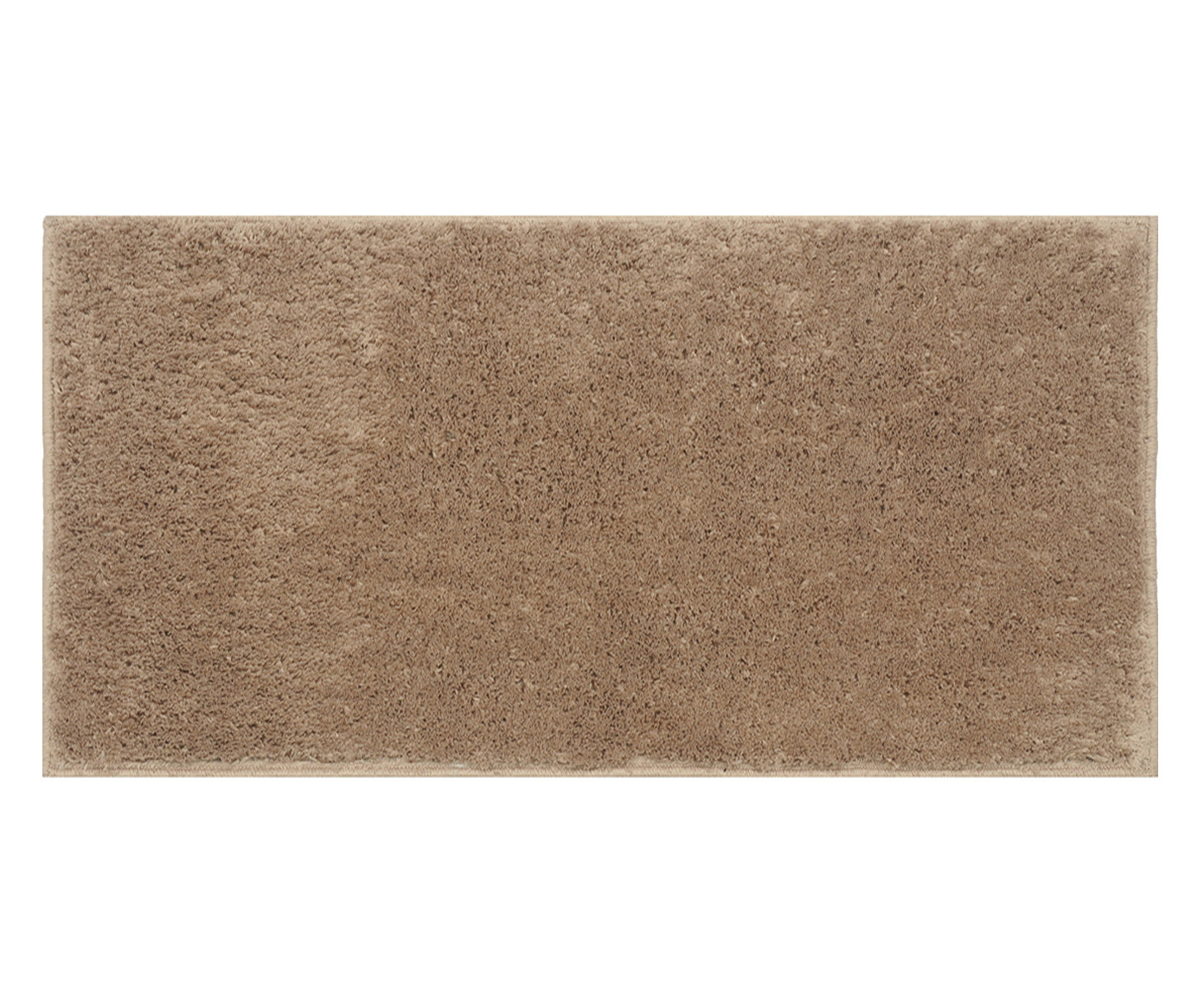 Passadeira Shaggy Beira de Cama Smooth Cru - image 0