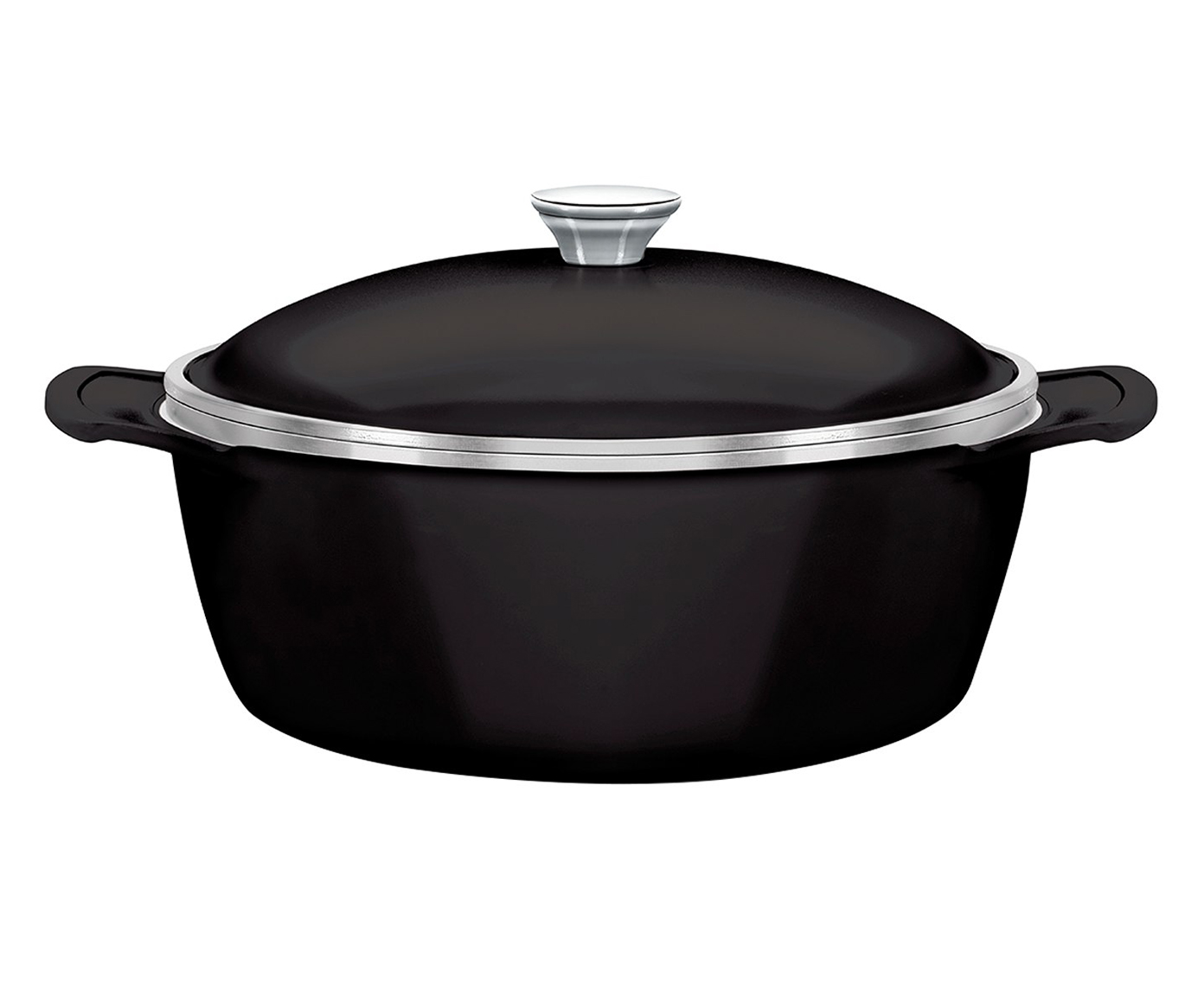 Ca&ccedil;arola em Inox Lyon Preta - image 0