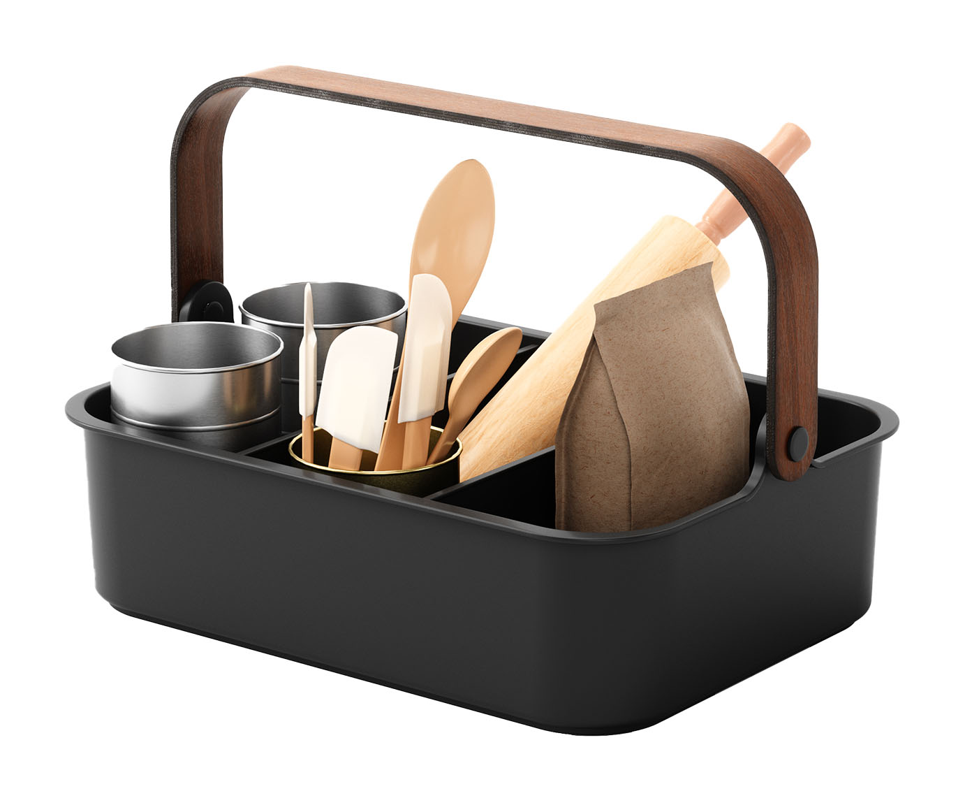 Cesto Organizador Bellwood Bin Preto - image 0