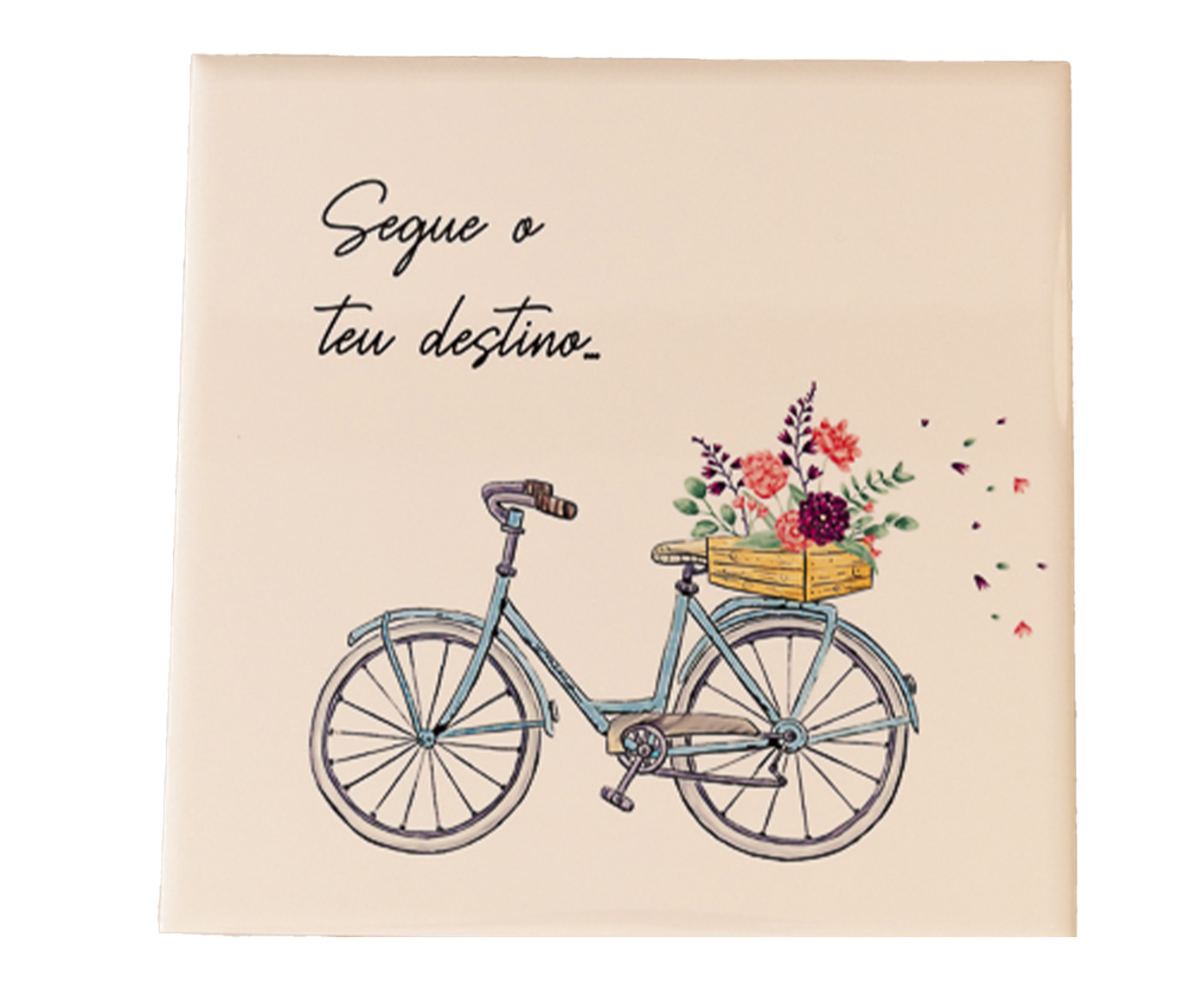 Azulejo Decorativo "Segue O Teu Destino" - image 0