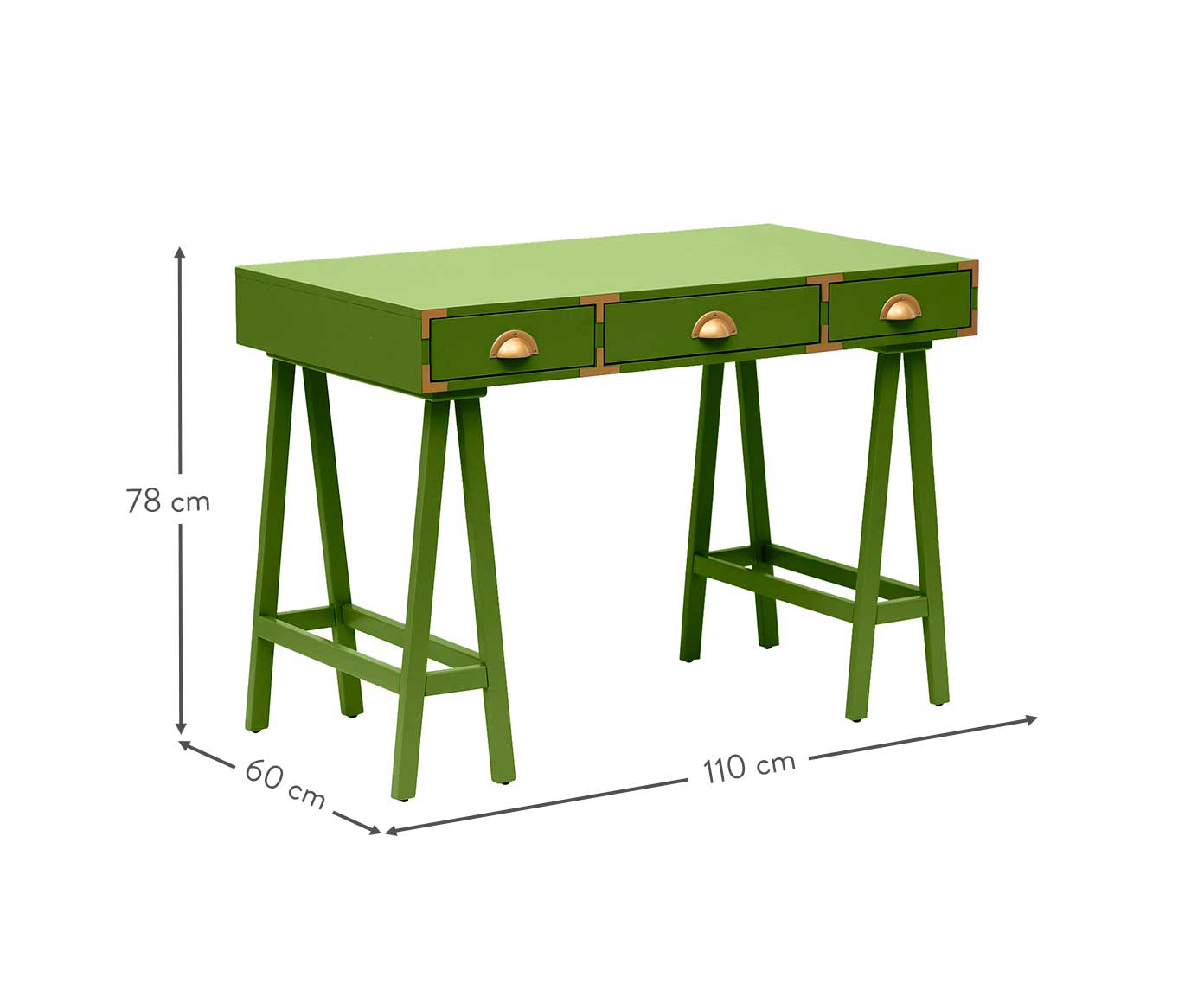 Escrivaninha Cavalete Olivedrab - Verde Musgo image number 12