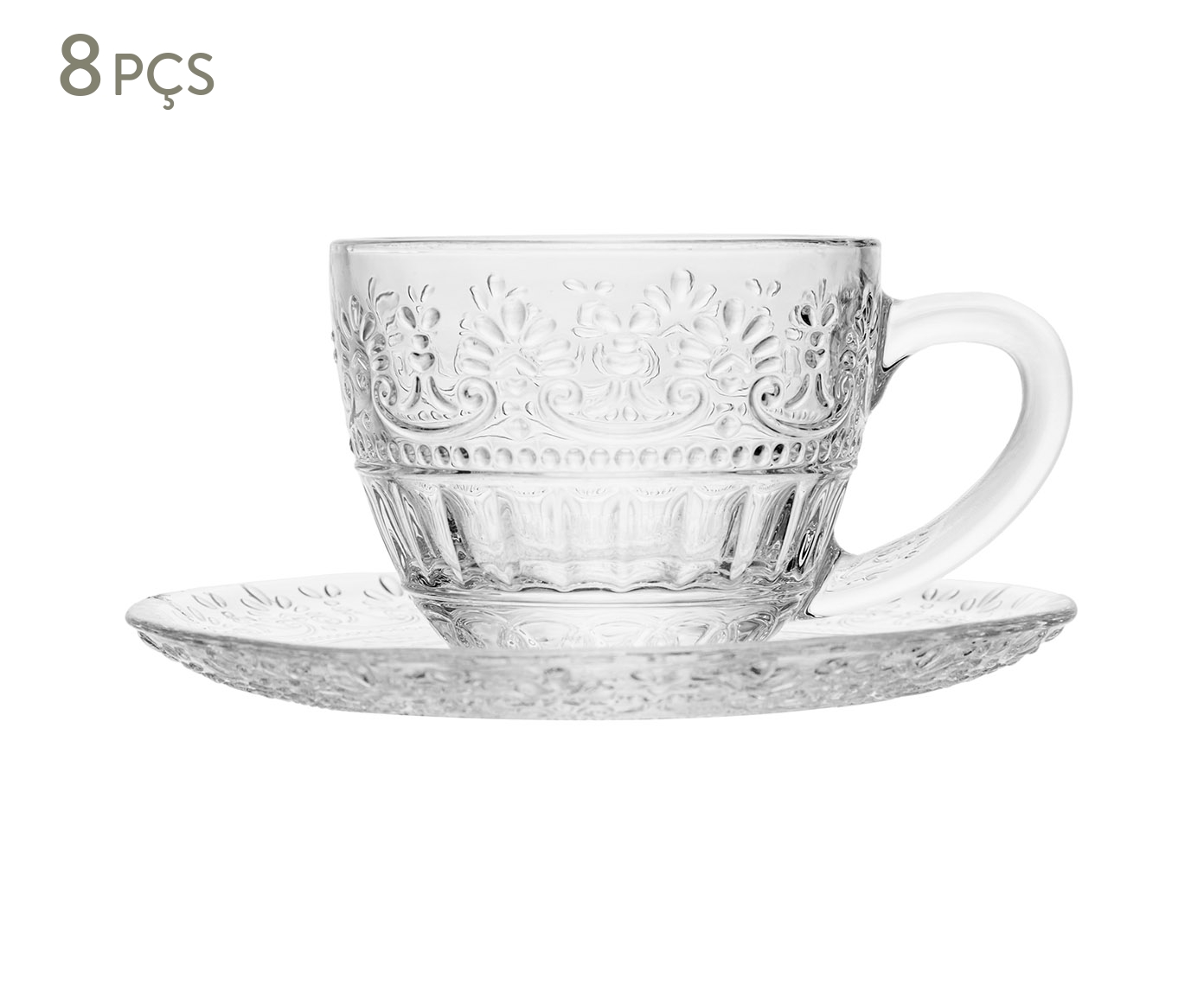 Jogo de X&iacute;caras para Caf&eacute; Mauve - image 0