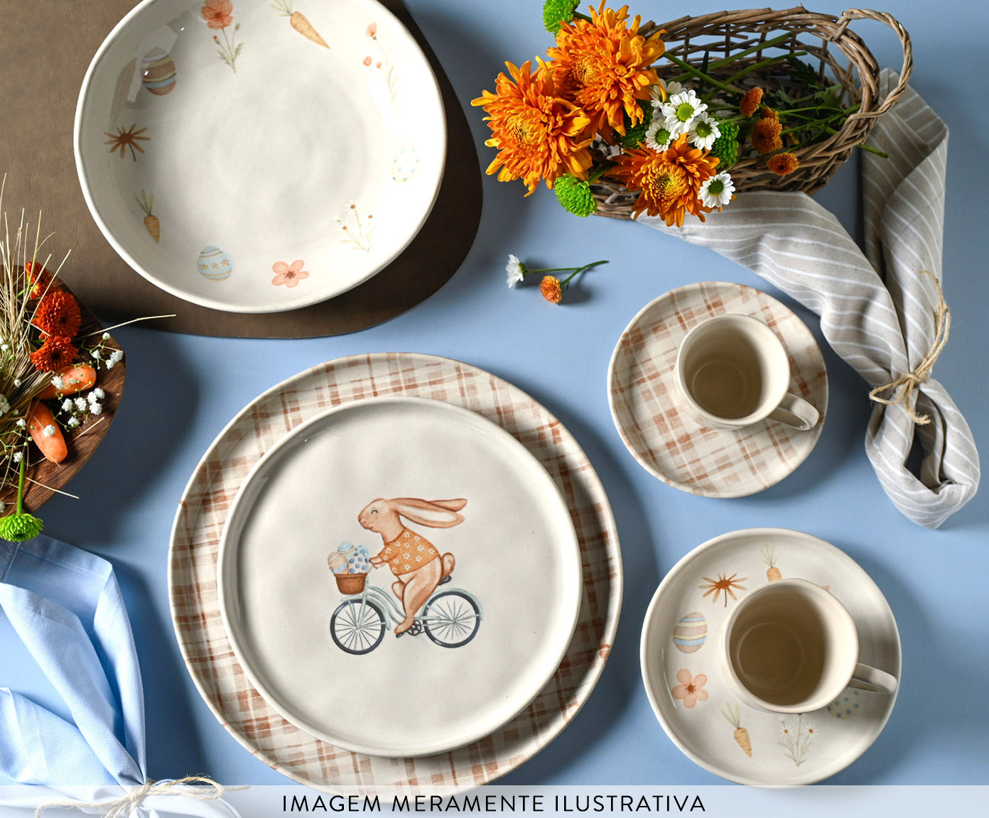 Jogo de Pratos para Sobremesa Bio Sweet Road image number 4