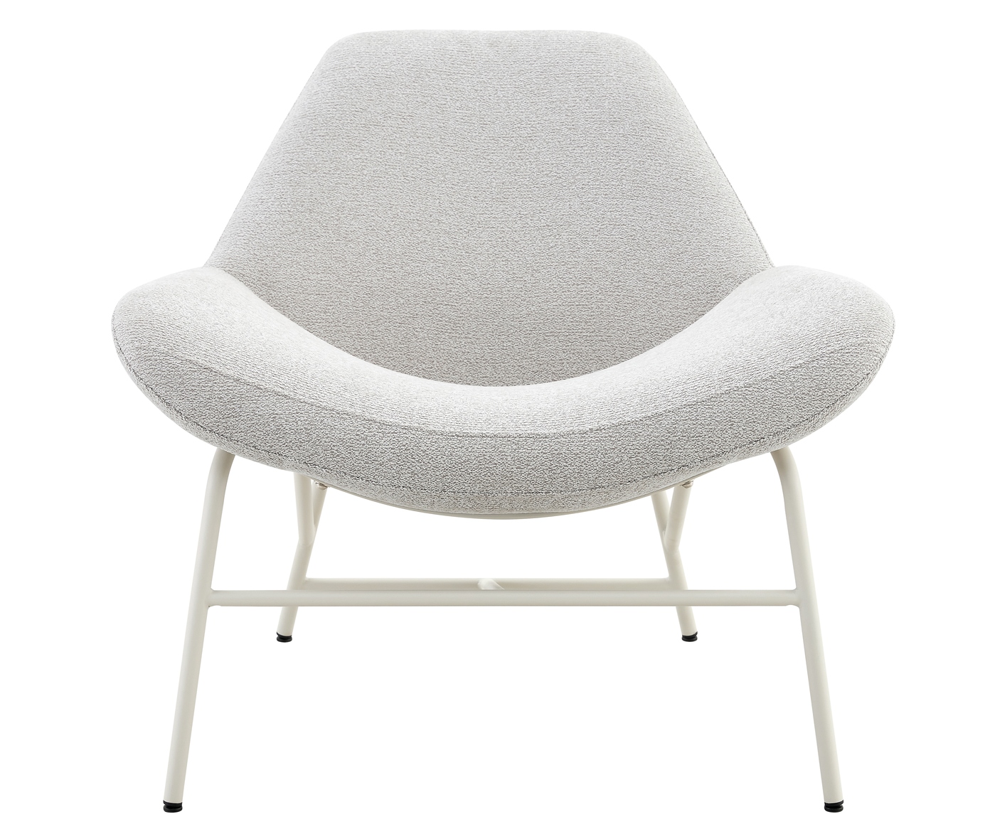 Poltrona Ariana Tecido Mescla Base Off White - image 1