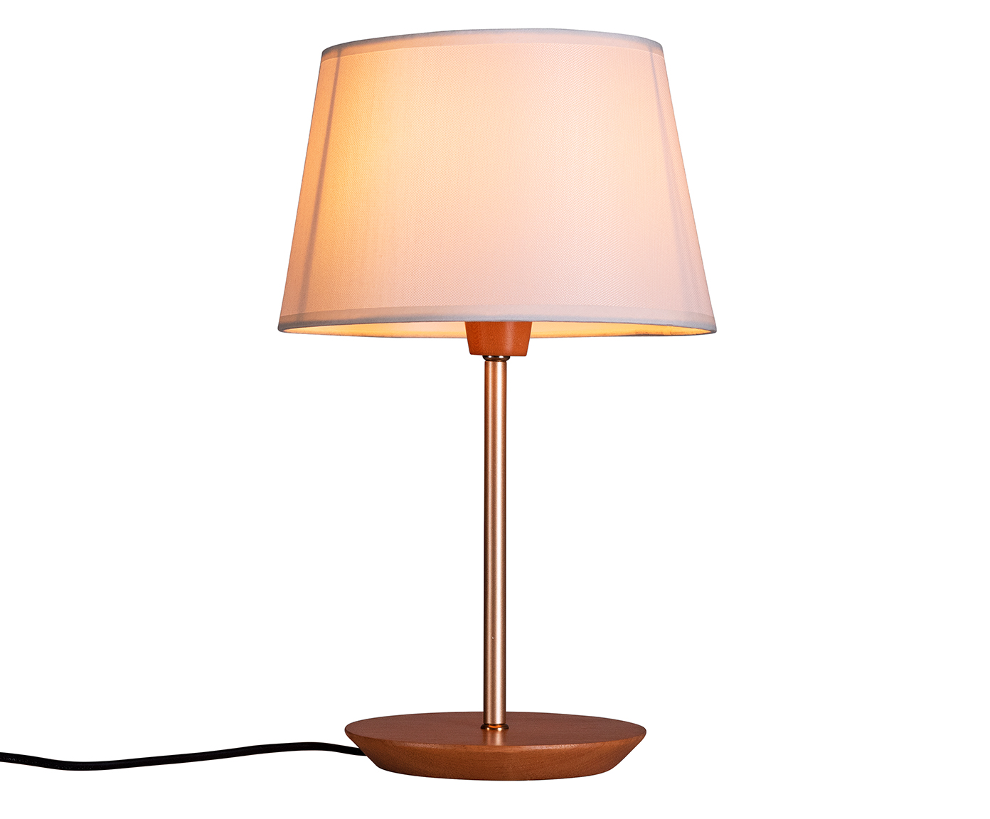 Abajur Slim Castanho Bivolt - image 0