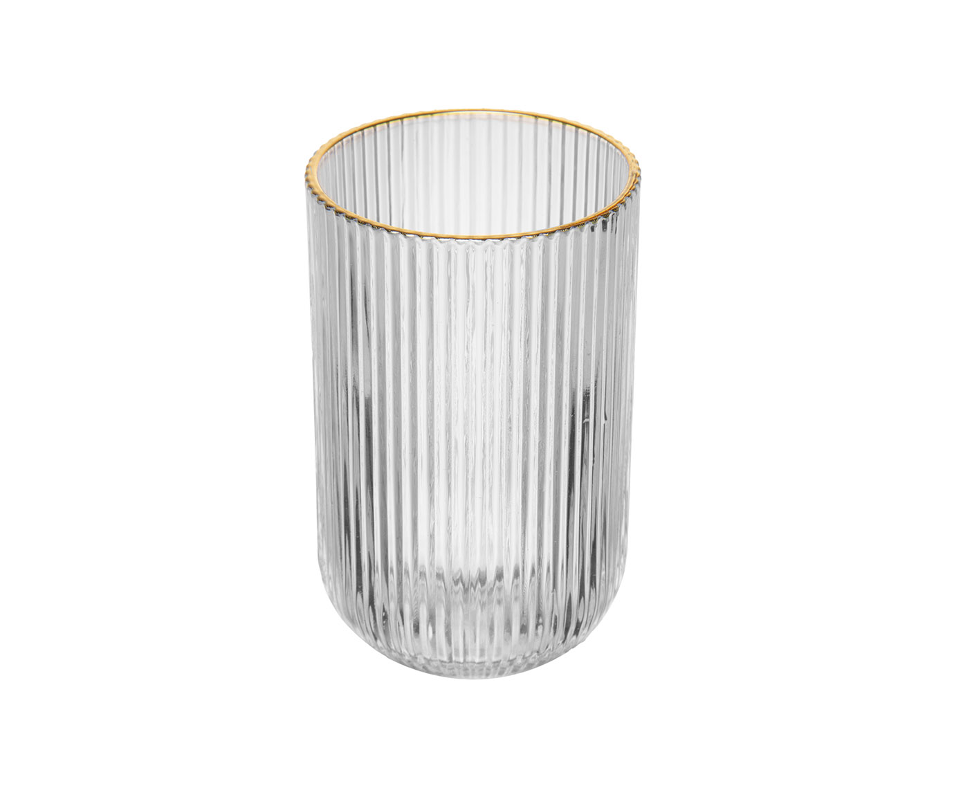 Copo Alto com Fio Dourado Lines - image 1