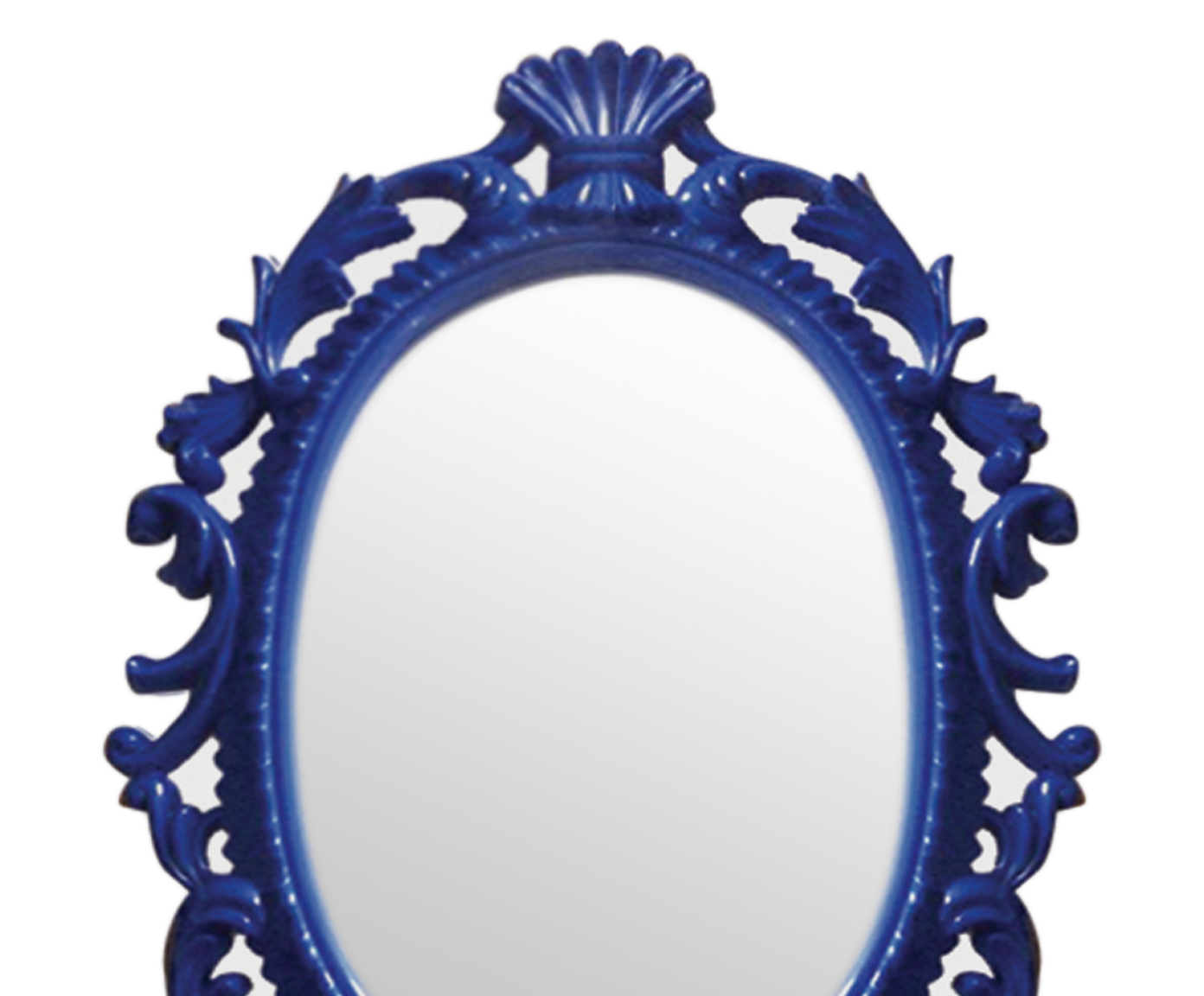 Espelho com Moldura Princess Snow Azul - image 1