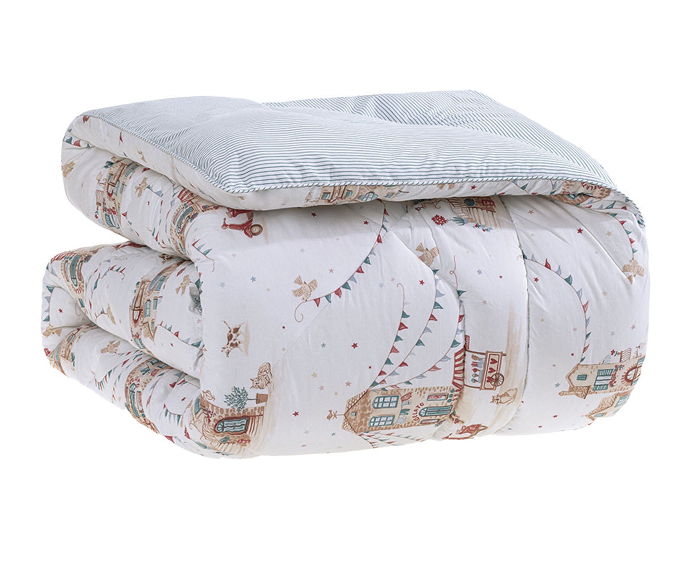 Edredom Estampado Infantil Tutte Belle 200 Fios - image 0