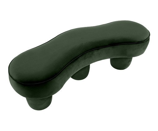 Puff em Veludo Fun High Verde image number 0