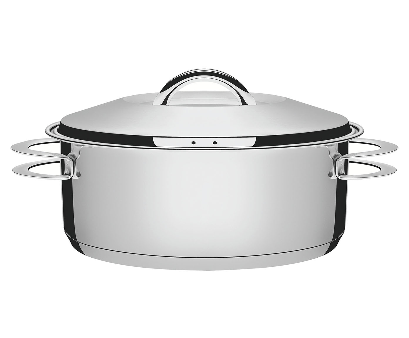 Ca&ccedil;arola Rasa em Inox Acqua - Prata - image 0