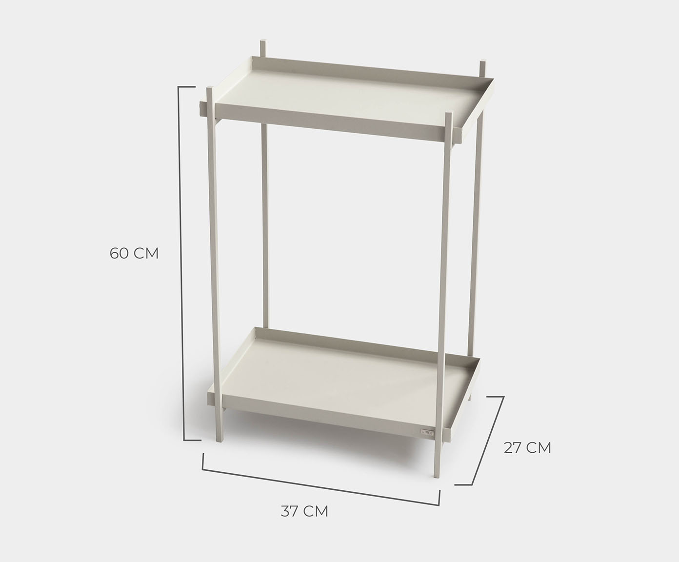 Mesa de Cabeceira Slim Wire Porcelana - image 1