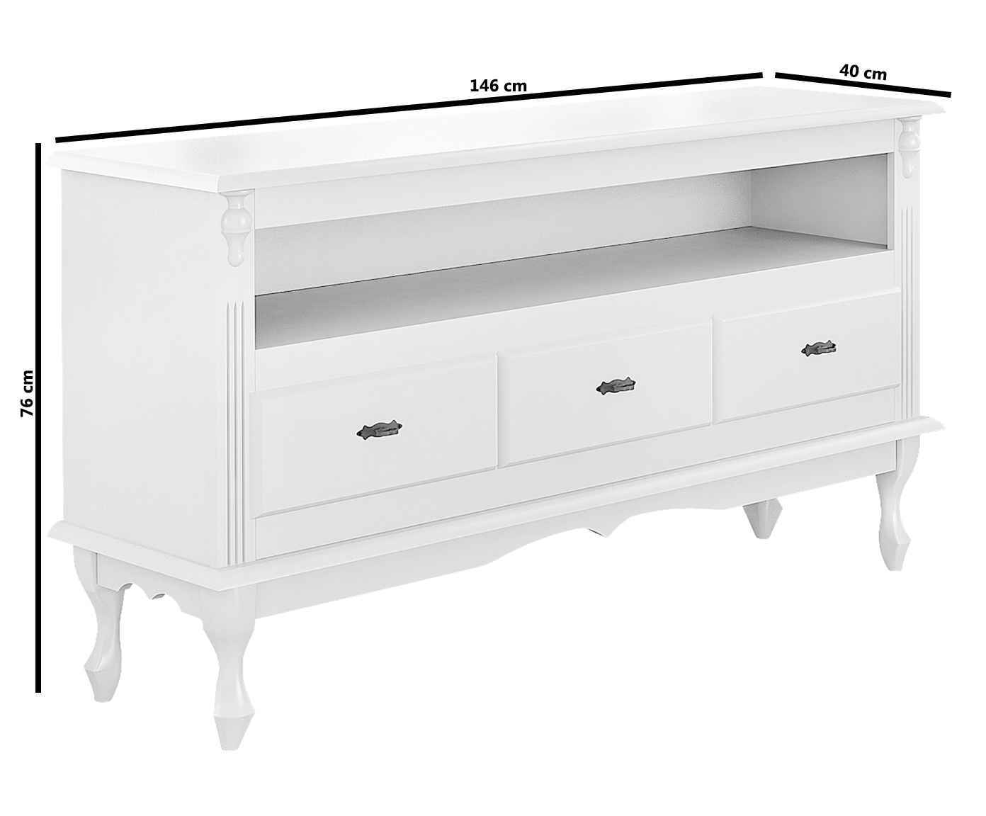 Rack Cecile - Branco image number 3