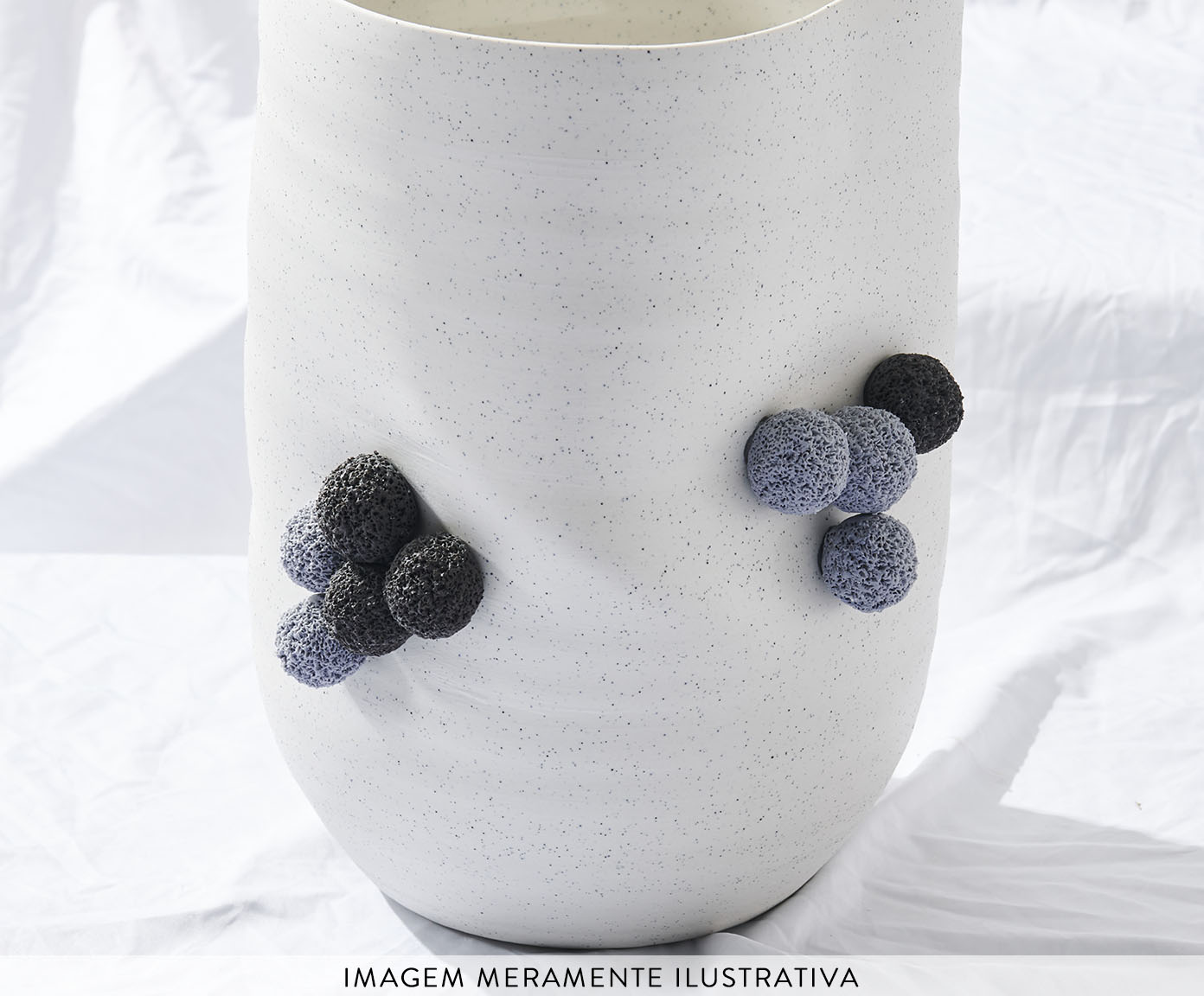 Vaso Ara&iacute;ba Branco - image 1