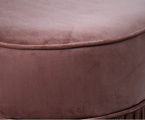 Puff Franja Simples - Rosa image number 3