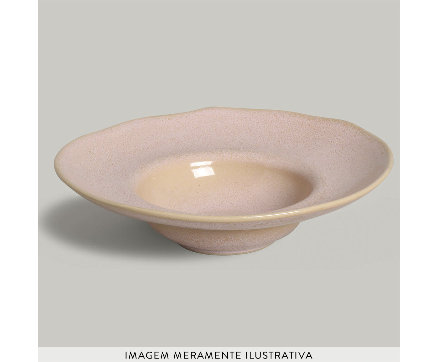 Jogo de Pratos para Massa Org&acirc;nico Litchi Rosa - image 1