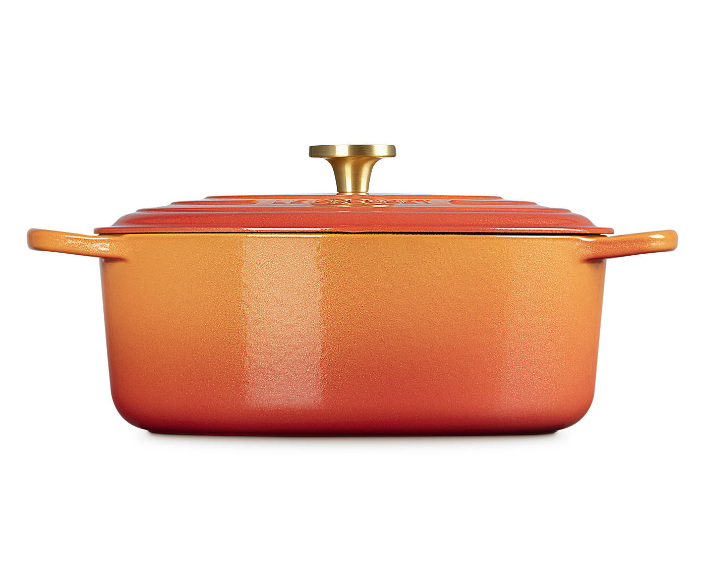 Panela Oval com Pegador Dourado Signature Flamme Dor&eacute;e - 31cm image number 3