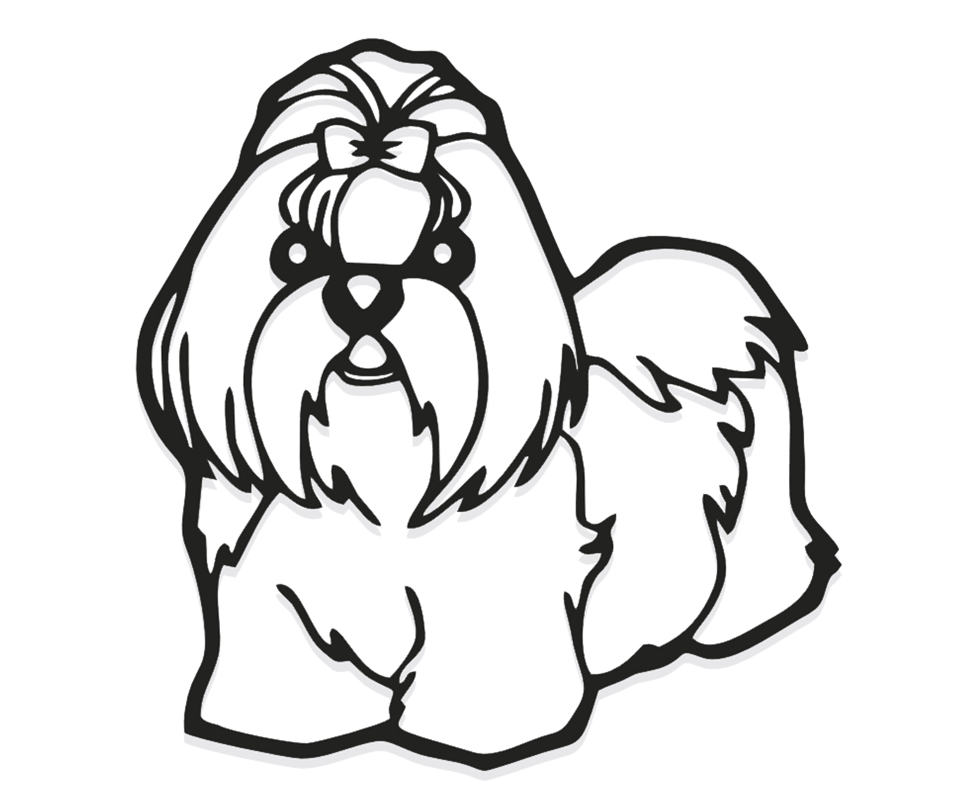 Decorativo de Parede Shih-Tzu - image 0